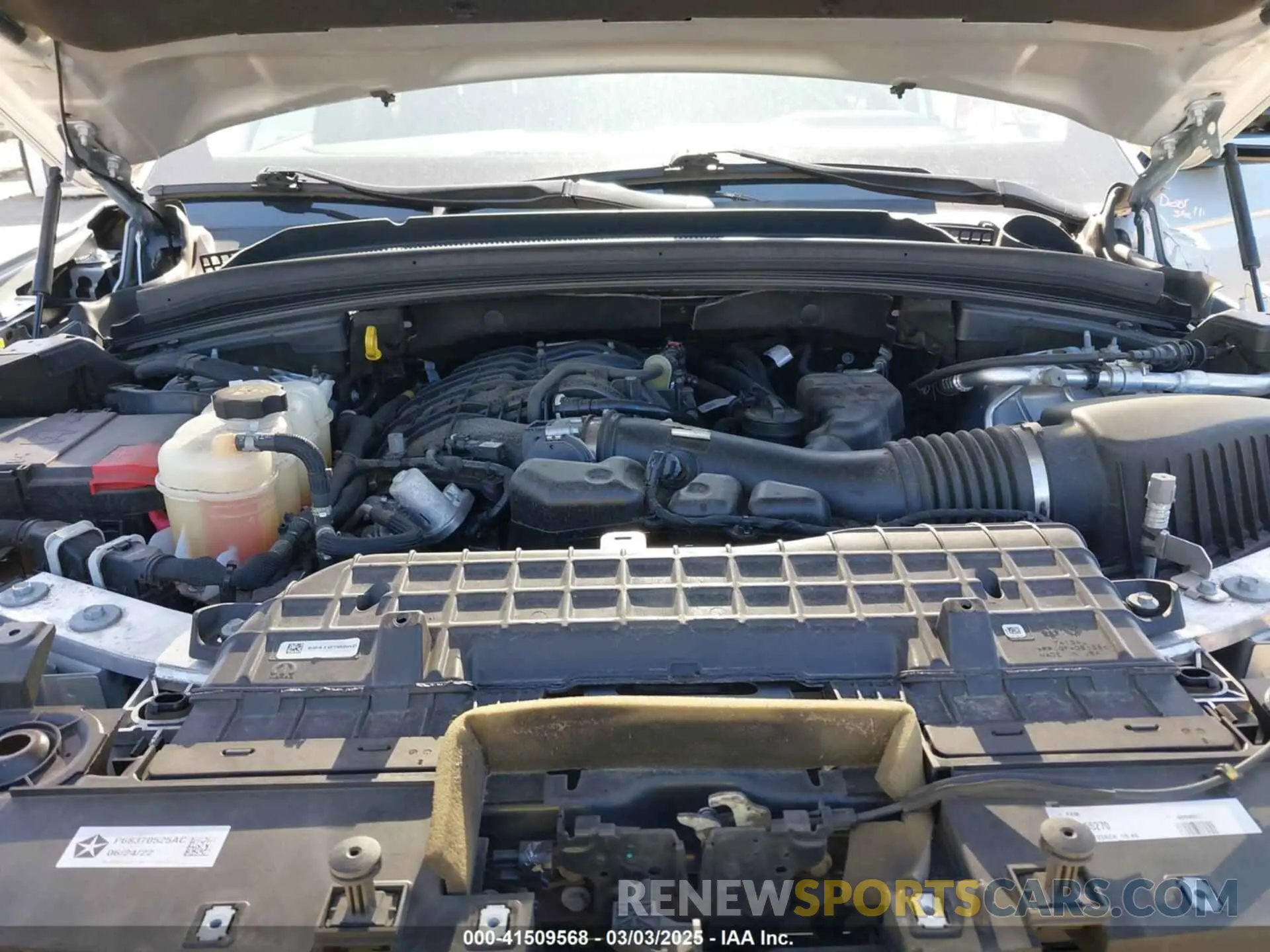 10 Фотография поврежденного автомобиля 1C4RJKBG5N8556517 JEEP GRAND CHEROKEE L 2022
