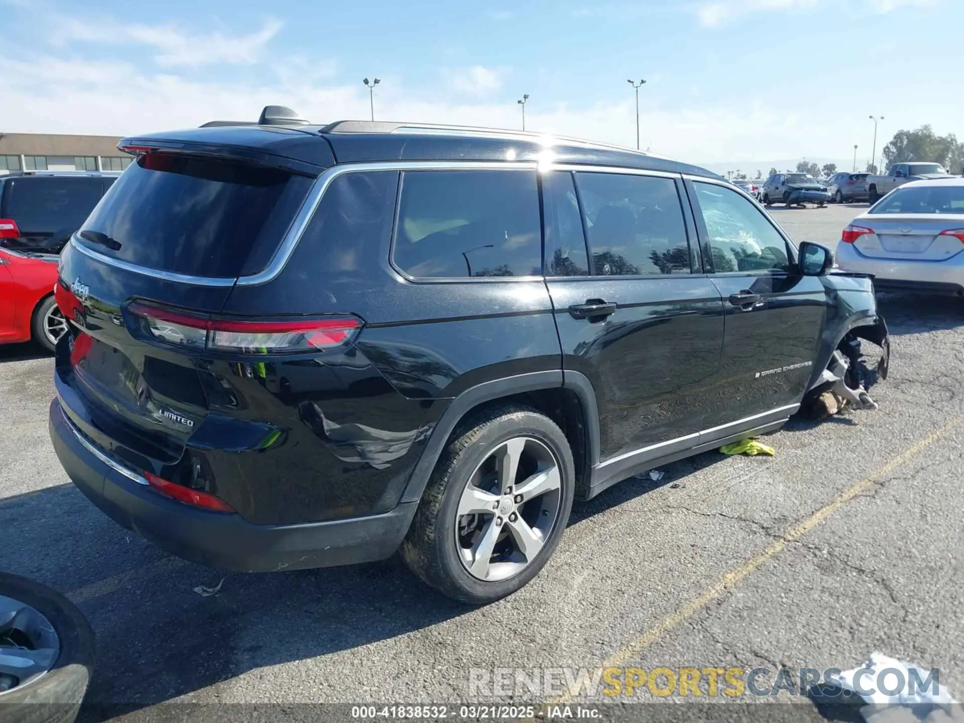 4 Фотография поврежденного автомобиля 1C4RJKBG9N8535377 JEEP GRAND CHEROKEE L 2022