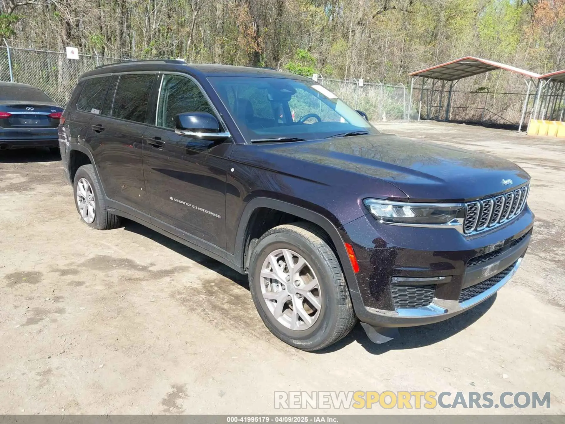 1 Фотография поврежденного автомобиля 1C4RJKBGXN8624536 JEEP GRAND CHEROKEE L 2022