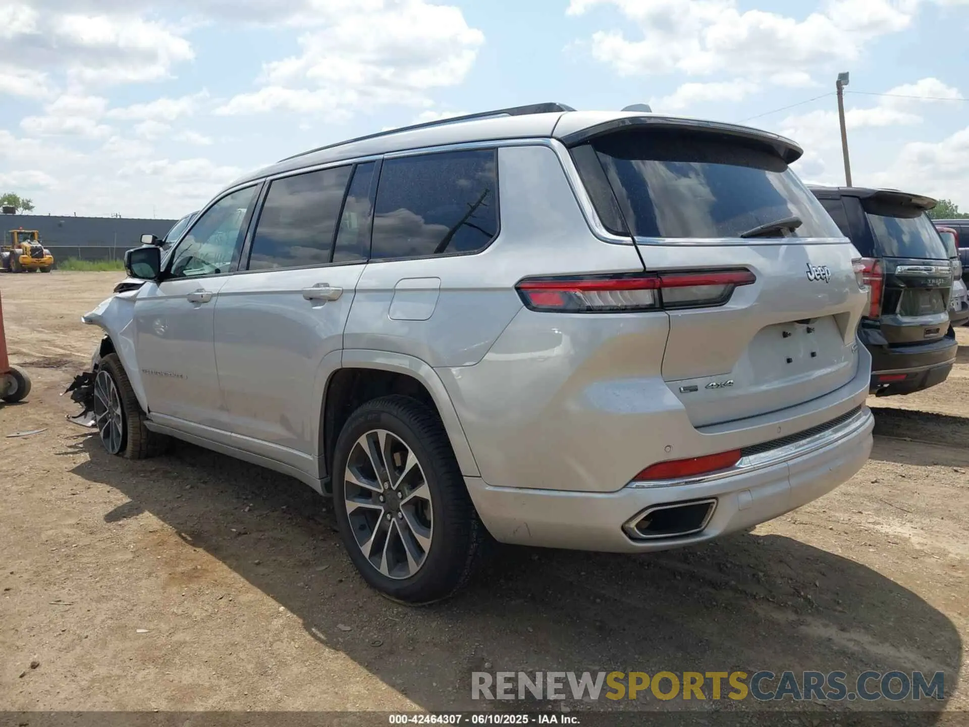 3 Фотография поврежденного автомобиля 1C4RJKDG1N8560092 JEEP GRAND CHEROKEE L 2022
