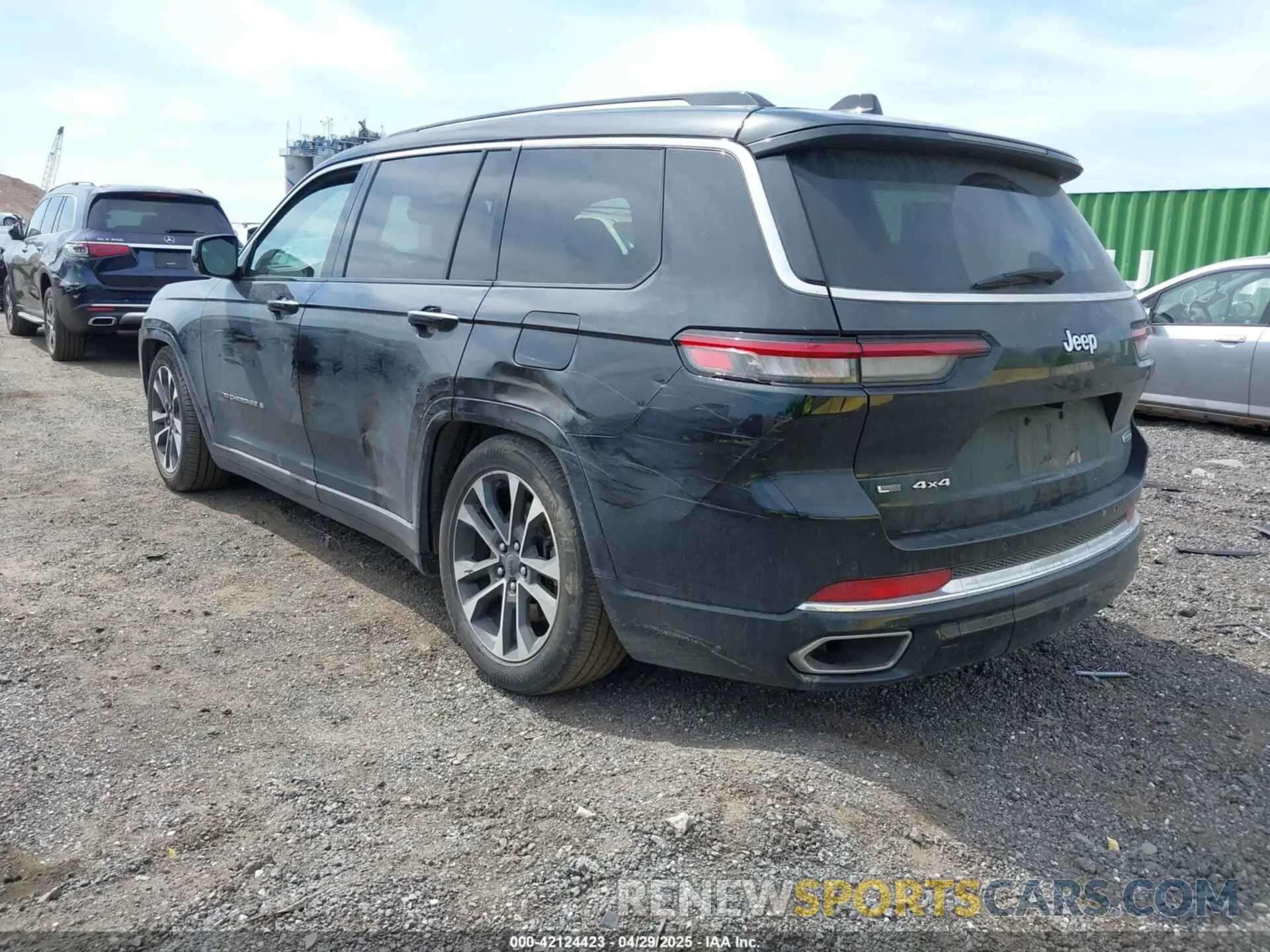 3 Фотография поврежденного автомобиля 1C4RJKDG5N8527094 JEEP GRAND CHEROKEE L 2022