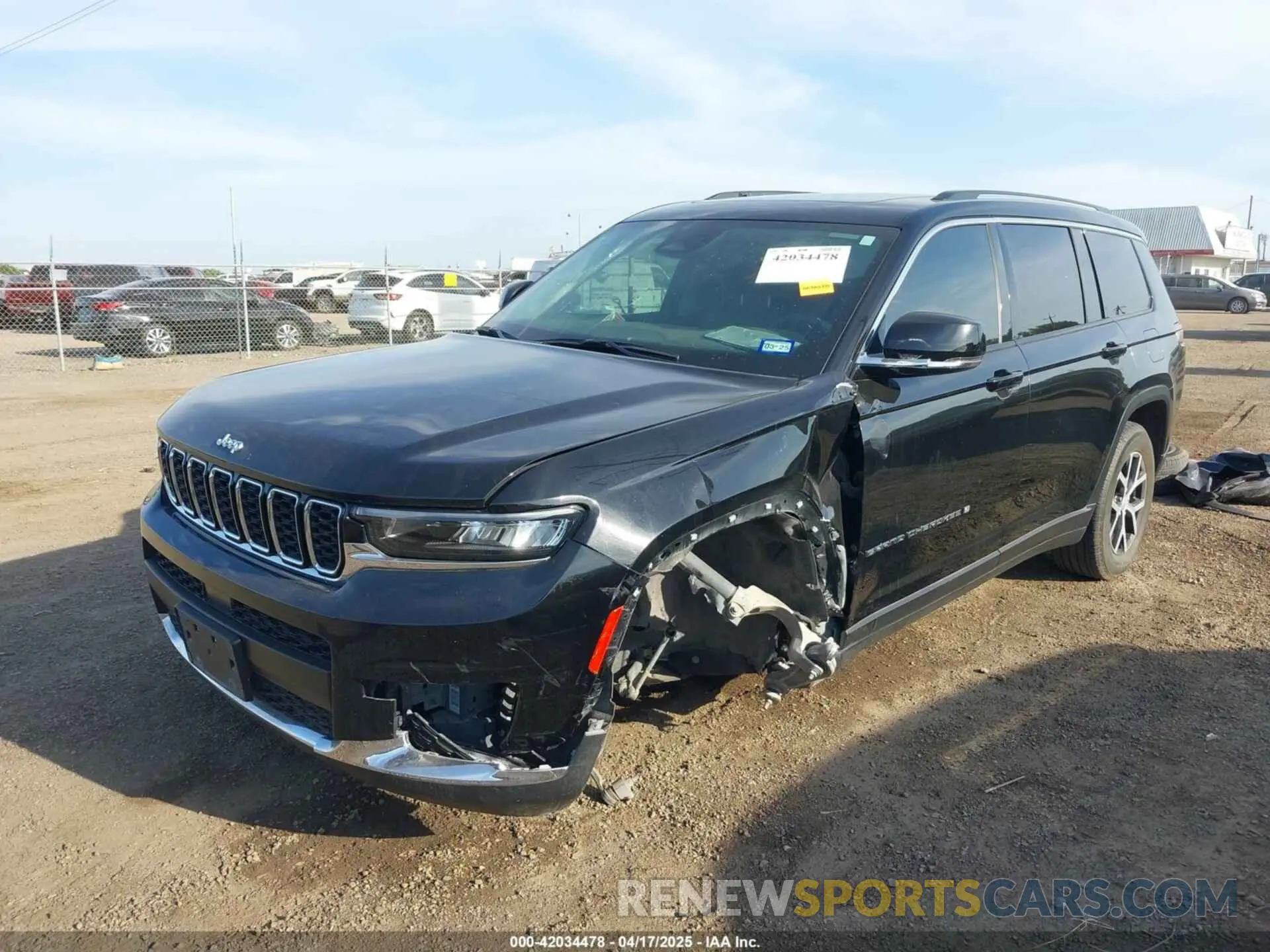 6 Фотография поврежденного автомобиля 1C4RJJBG4P8811817 JEEP GRAND CHEROKEE L 2023