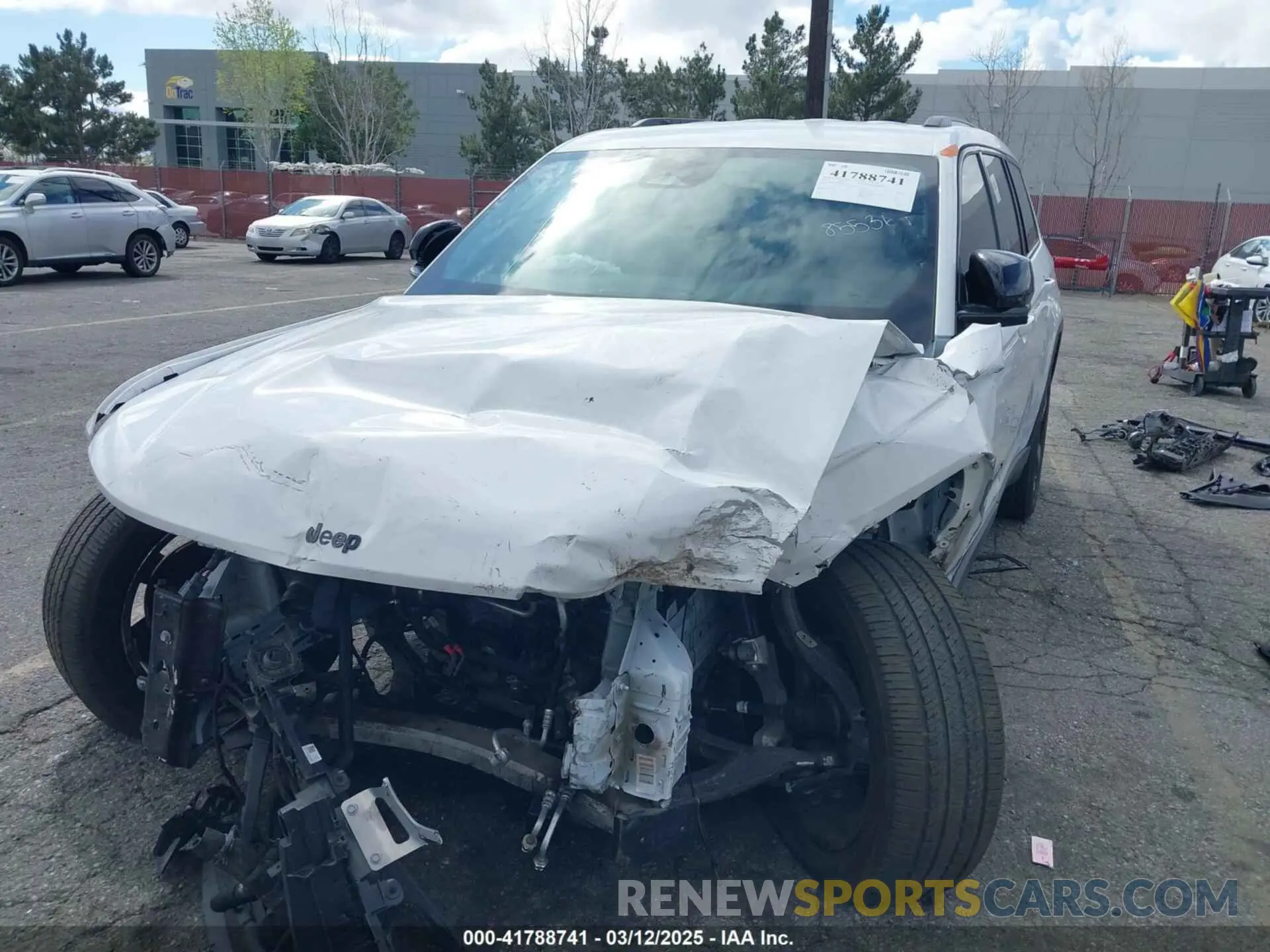 13 Photograph of a damaged car 1C4RJKAG0P8855367 JEEP GRAND CHEROKEE L 2023