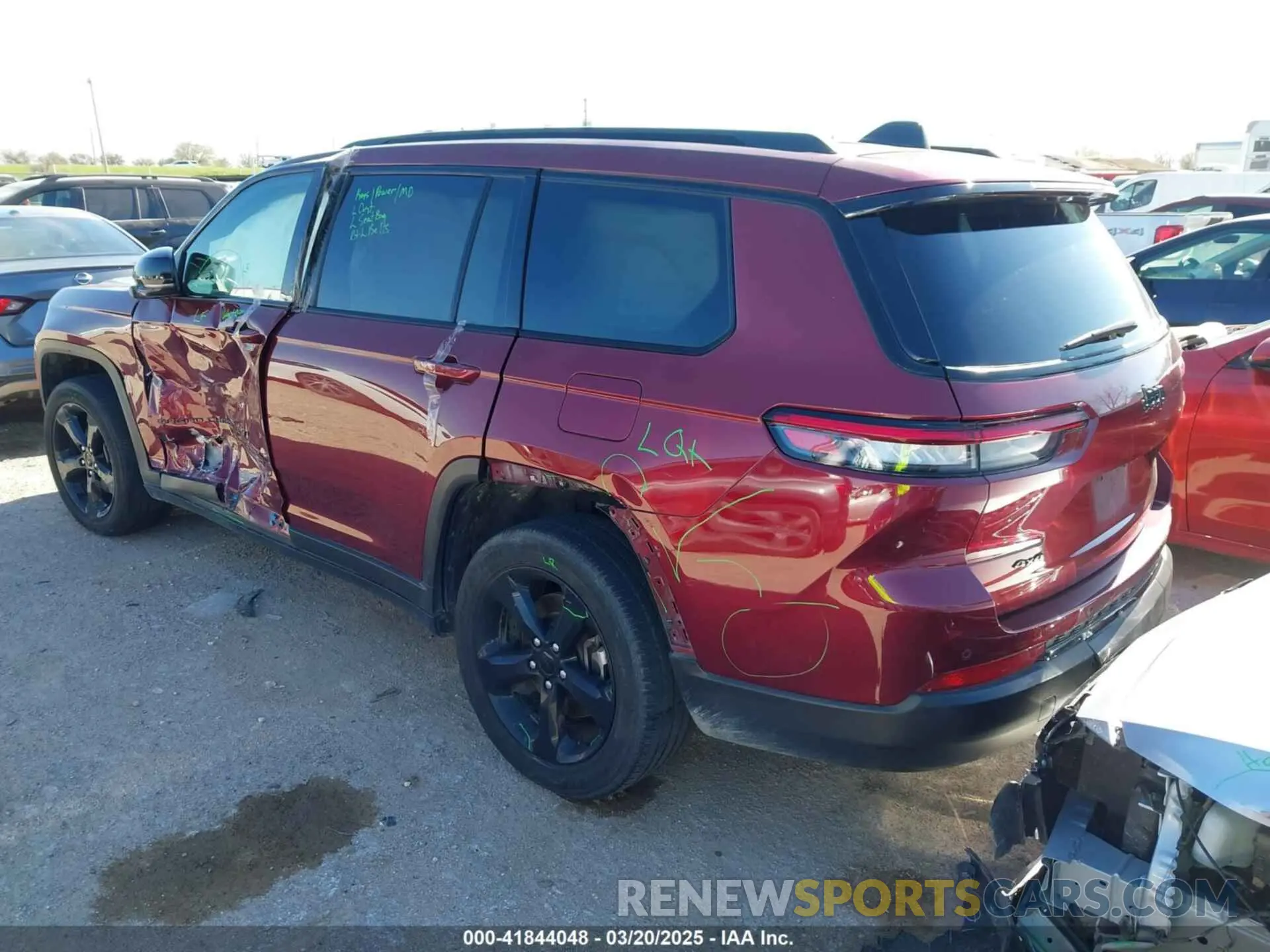 3 Фотография поврежденного автомобиля 1C4RJKAG2P8894283 JEEP GRAND CHEROKEE L 2023