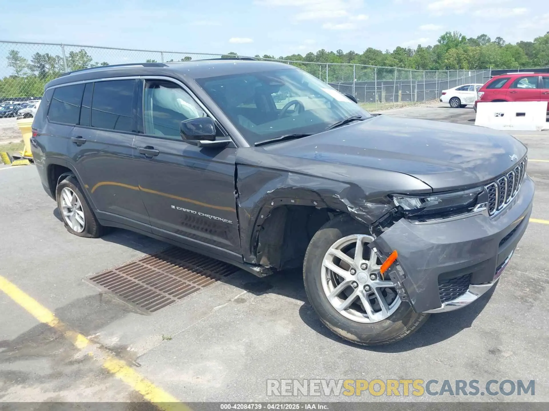 1 Фотография поврежденного автомобиля 1C4RJKAG3P8109737 JEEP GRAND CHEROKEE L 2023