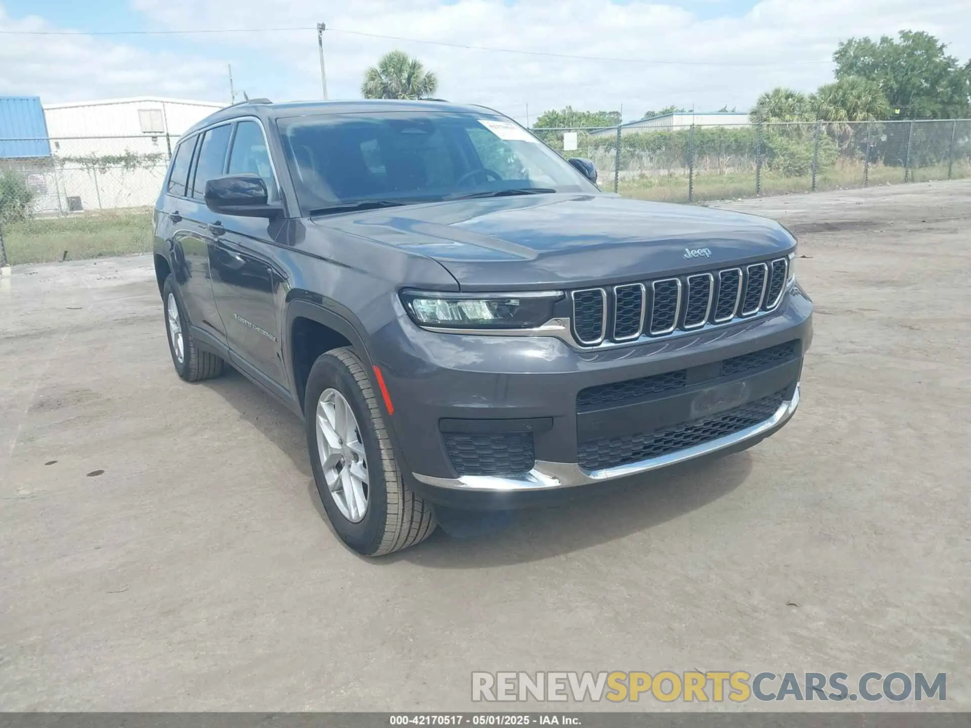 1 Photograph of a damaged car 1C4RJKAG4P8828625 JEEP GRAND CHEROKEE L 2023
