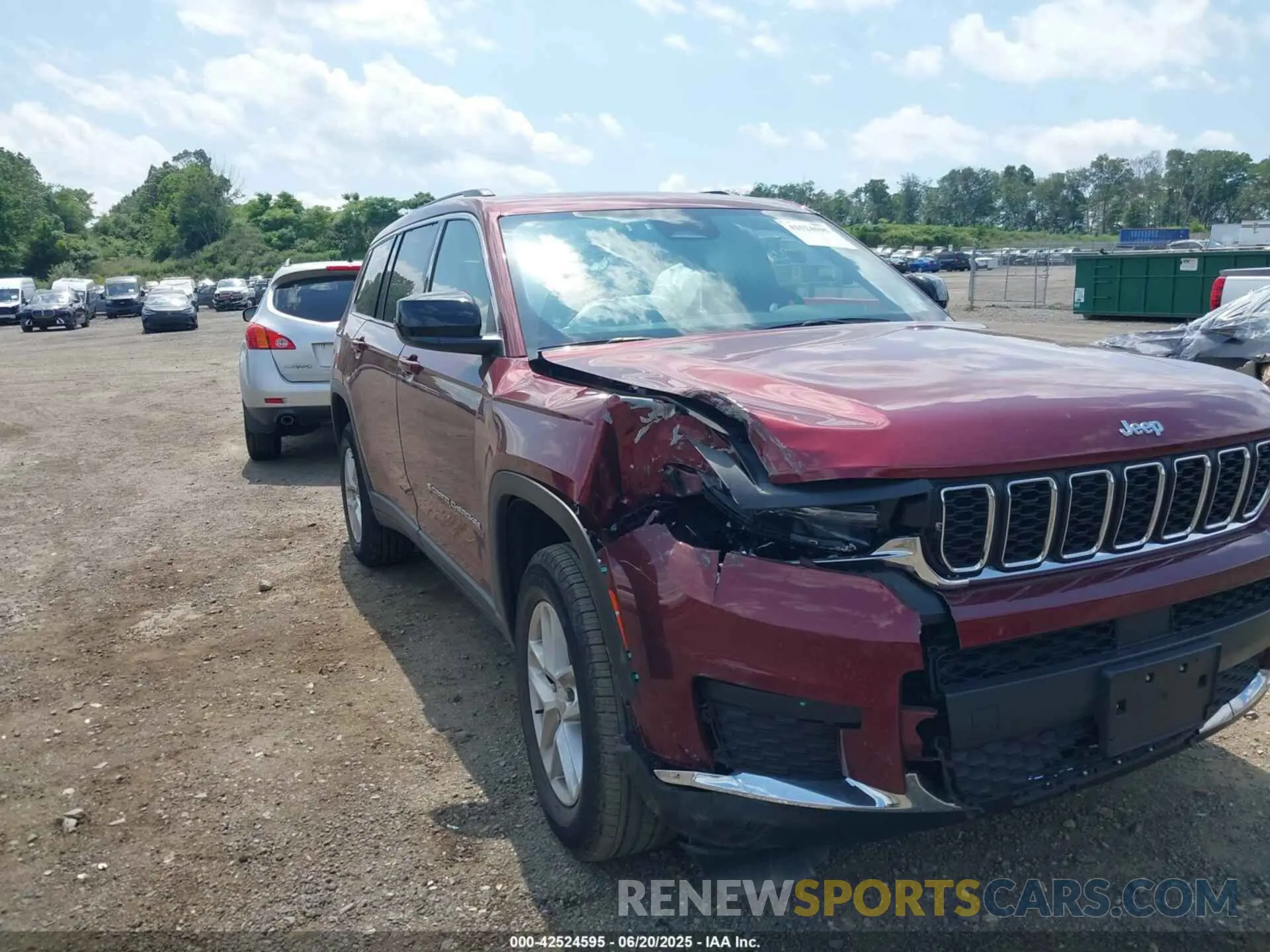 6 Фотография поврежденного автомобиля 1C4RJKAG9P8874080 JEEP GRAND CHEROKEE L 2023