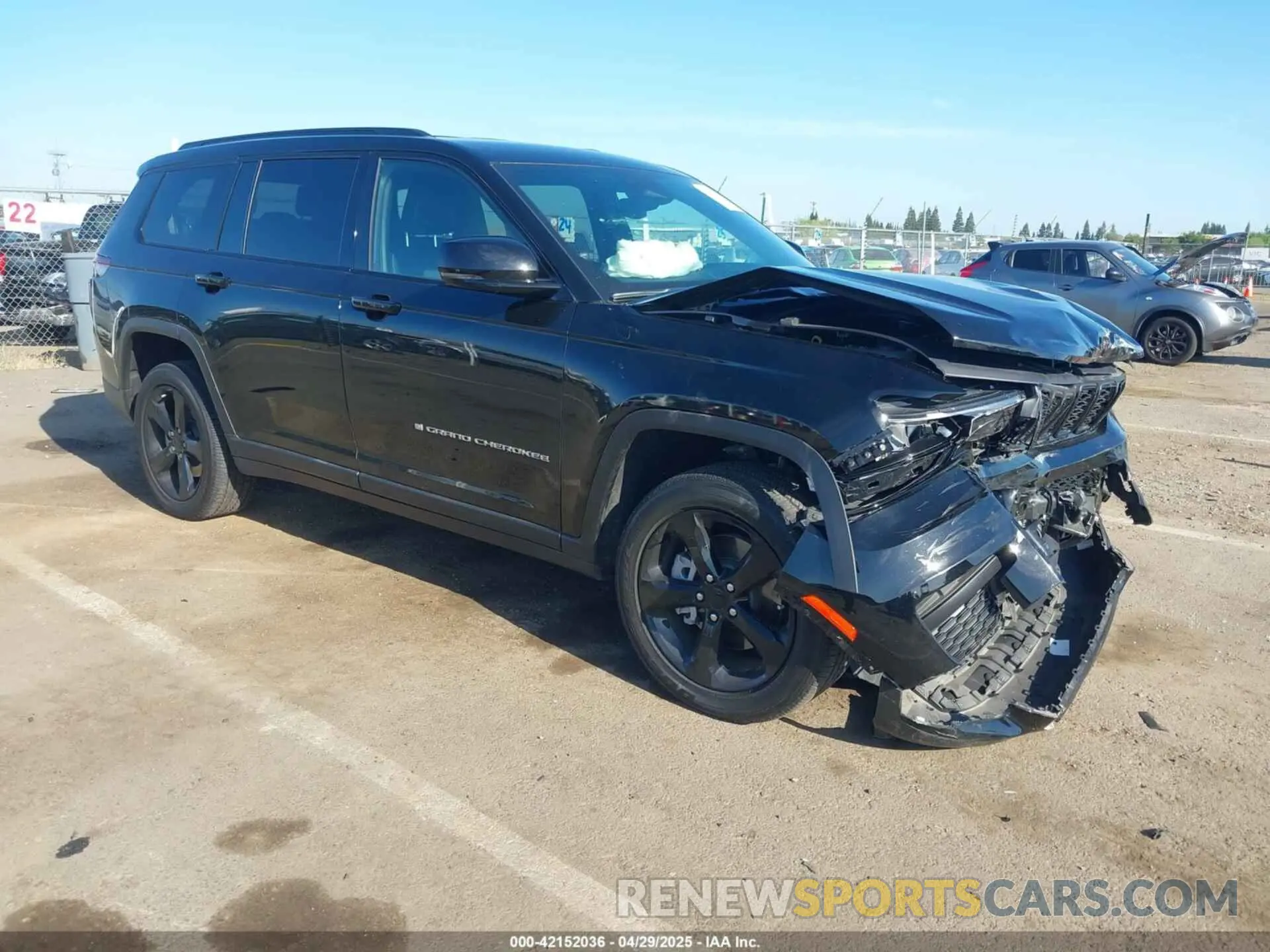 1 Фотография поврежденного автомобиля 1C4RJKAG9P8898993 JEEP GRAND CHEROKEE L 2023
