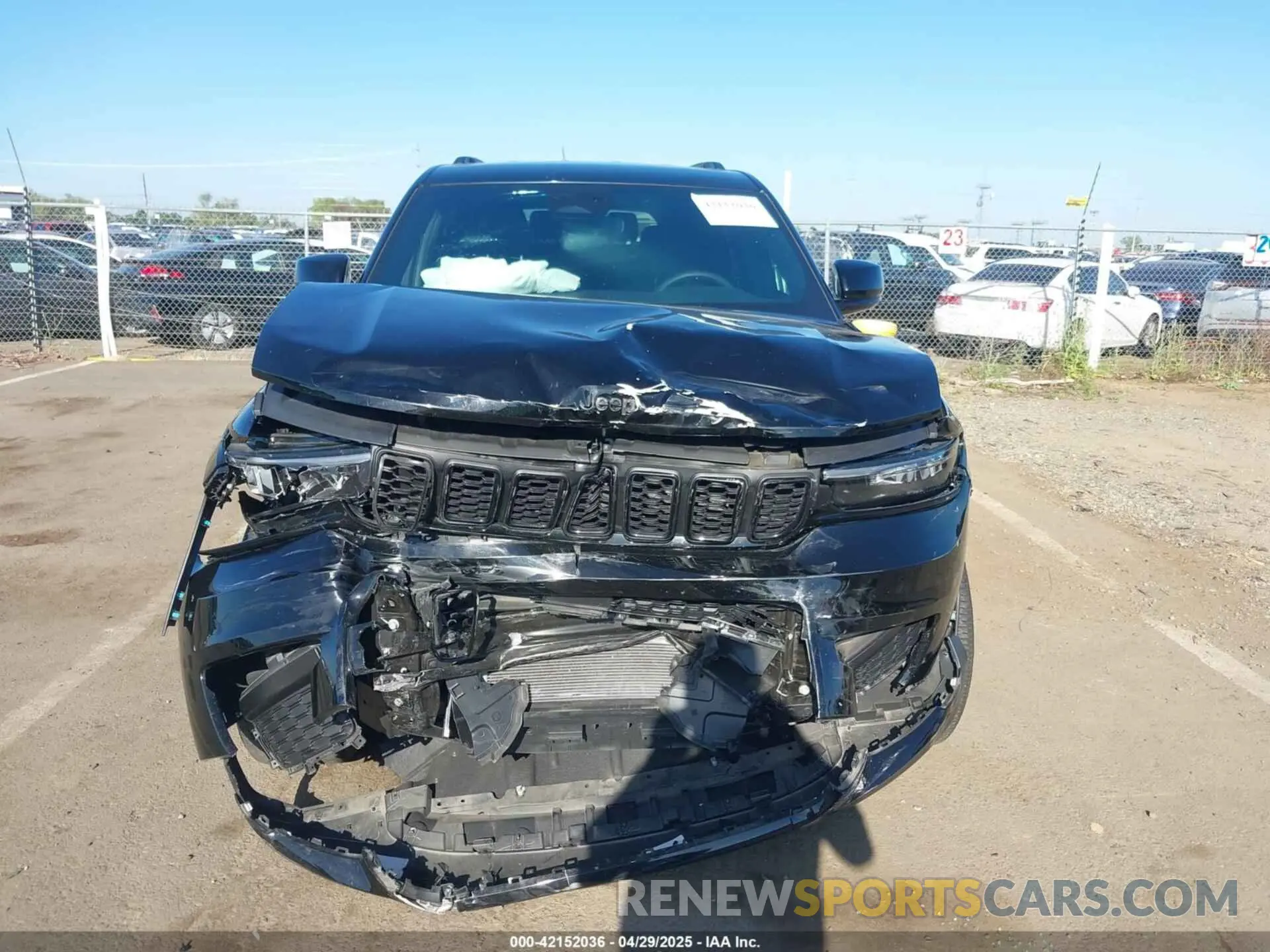 6 Фотография поврежденного автомобиля 1C4RJKAG9P8898993 JEEP GRAND CHEROKEE L 2023