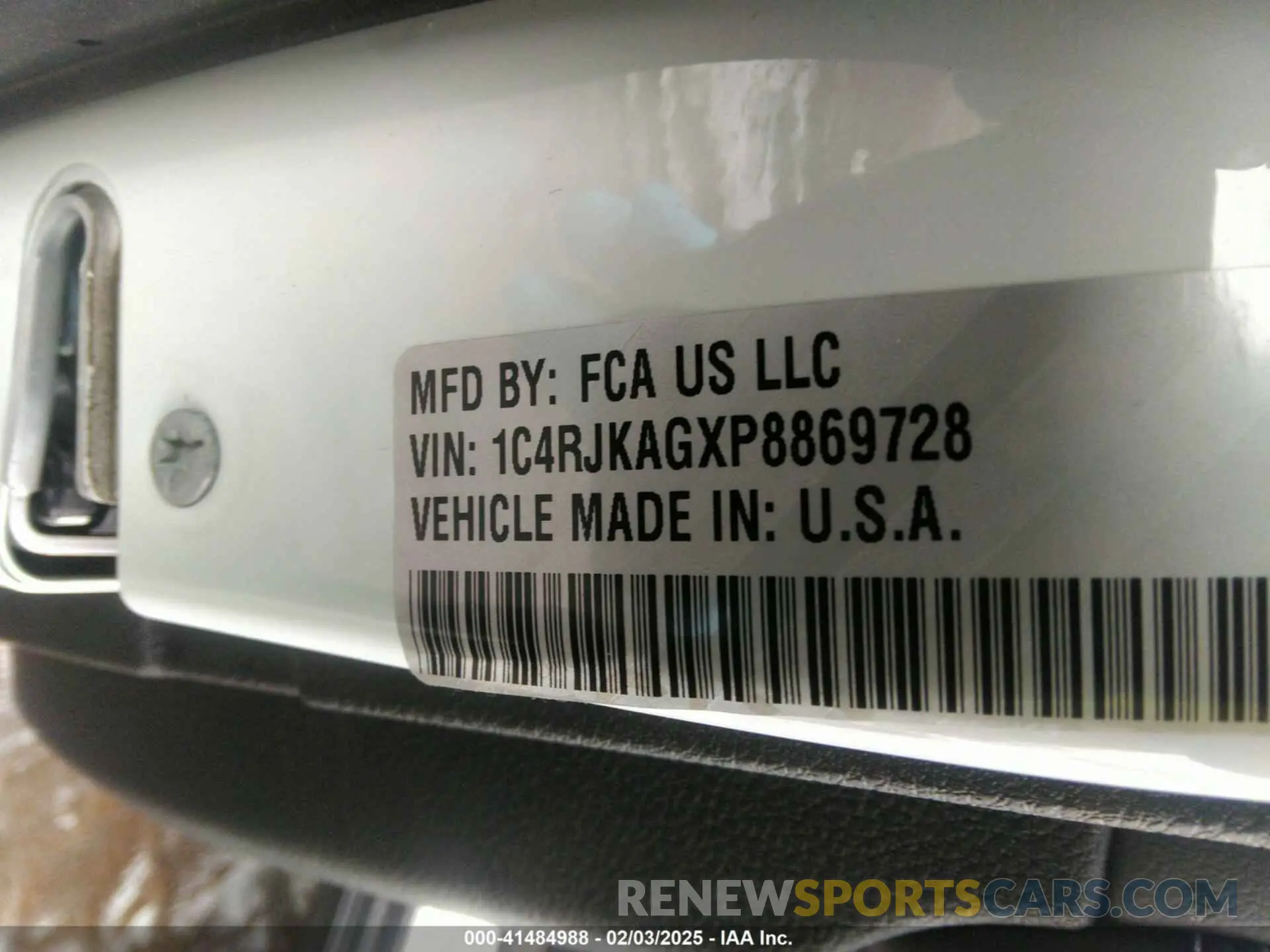 9 Фотография поврежденного автомобиля 1C4RJKAGXP8869728 JEEP GRAND CHEROKEE L 2023