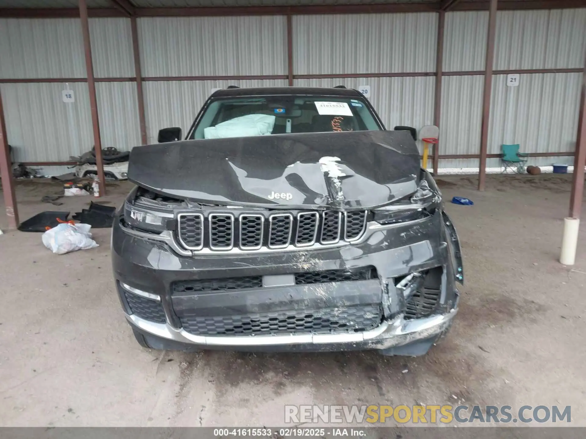12 Photograph of a damaged car 1C4RJKBG0P8810475 JEEP GRAND CHEROKEE L 2023