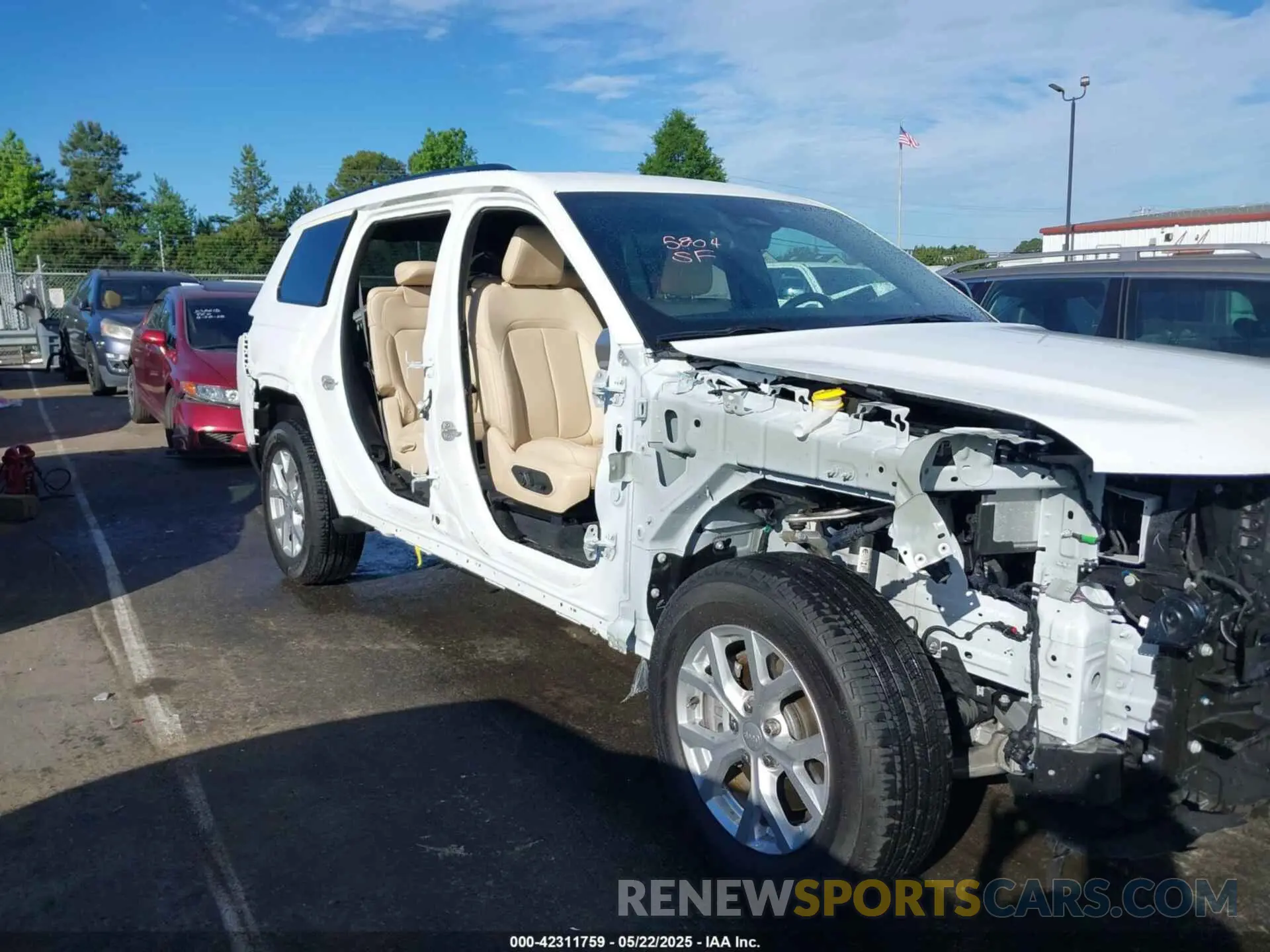 6 Фотография поврежденного автомобиля 1C4RJKBG0P8854444 JEEP GRAND CHEROKEE L 2023