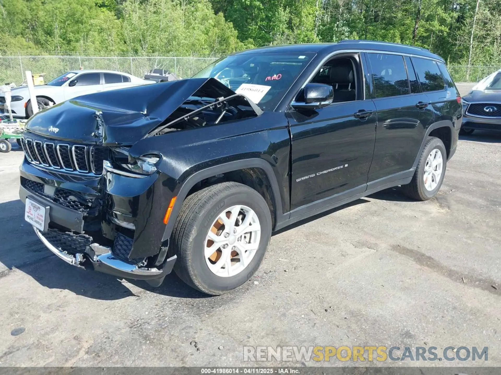 2 Фотография поврежденного автомобиля 1C4RJKBG1P8806693 JEEP GRAND CHEROKEE L 2023