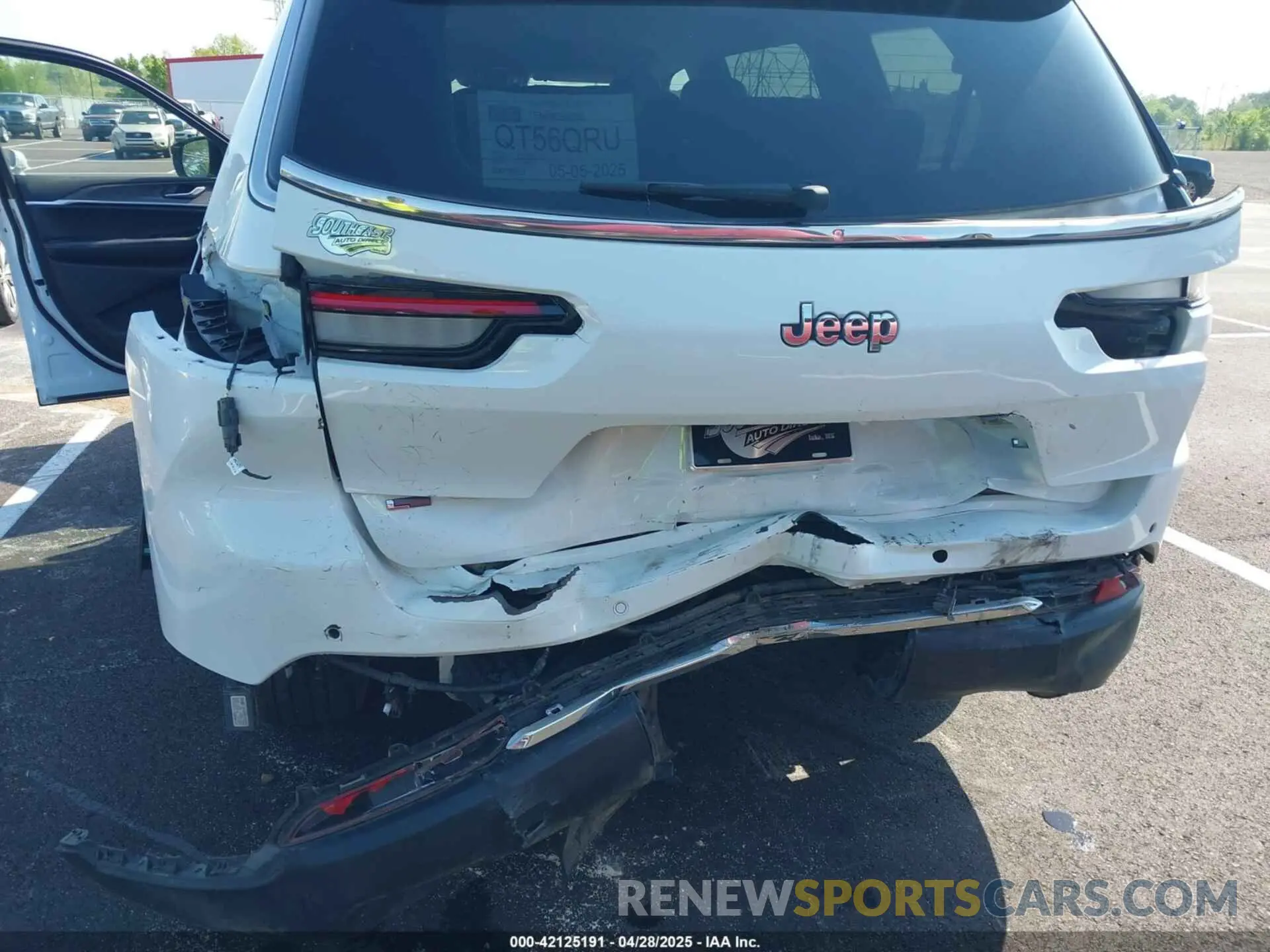 6 Фотография поврежденного автомобиля 1C4RJKBG2P8793419 JEEP GRAND CHEROKEE L 2023