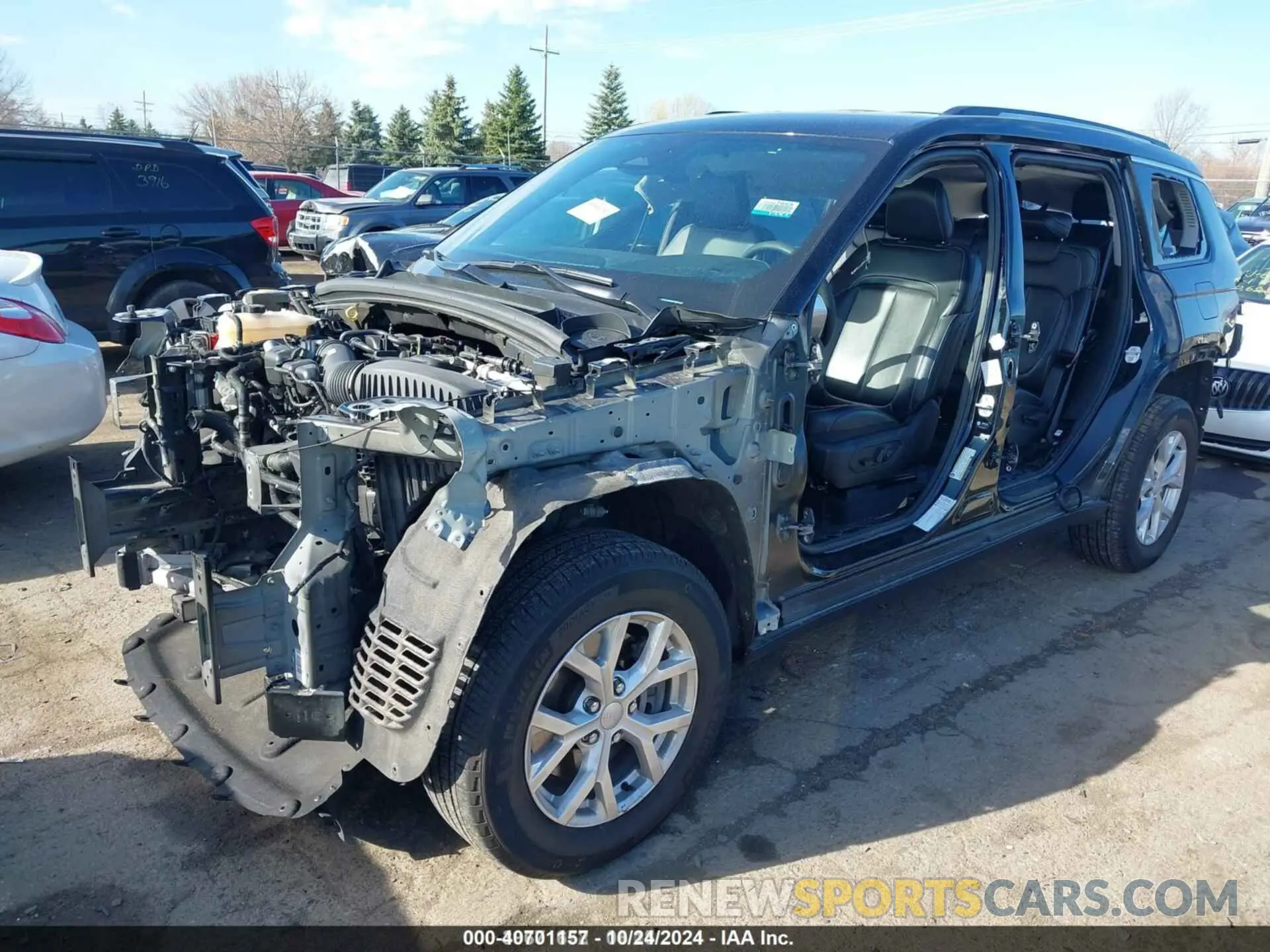 2 Фотография поврежденного автомобиля 1C4RJKBG2P8806489 JEEP GRAND CHEROKEE L 2023