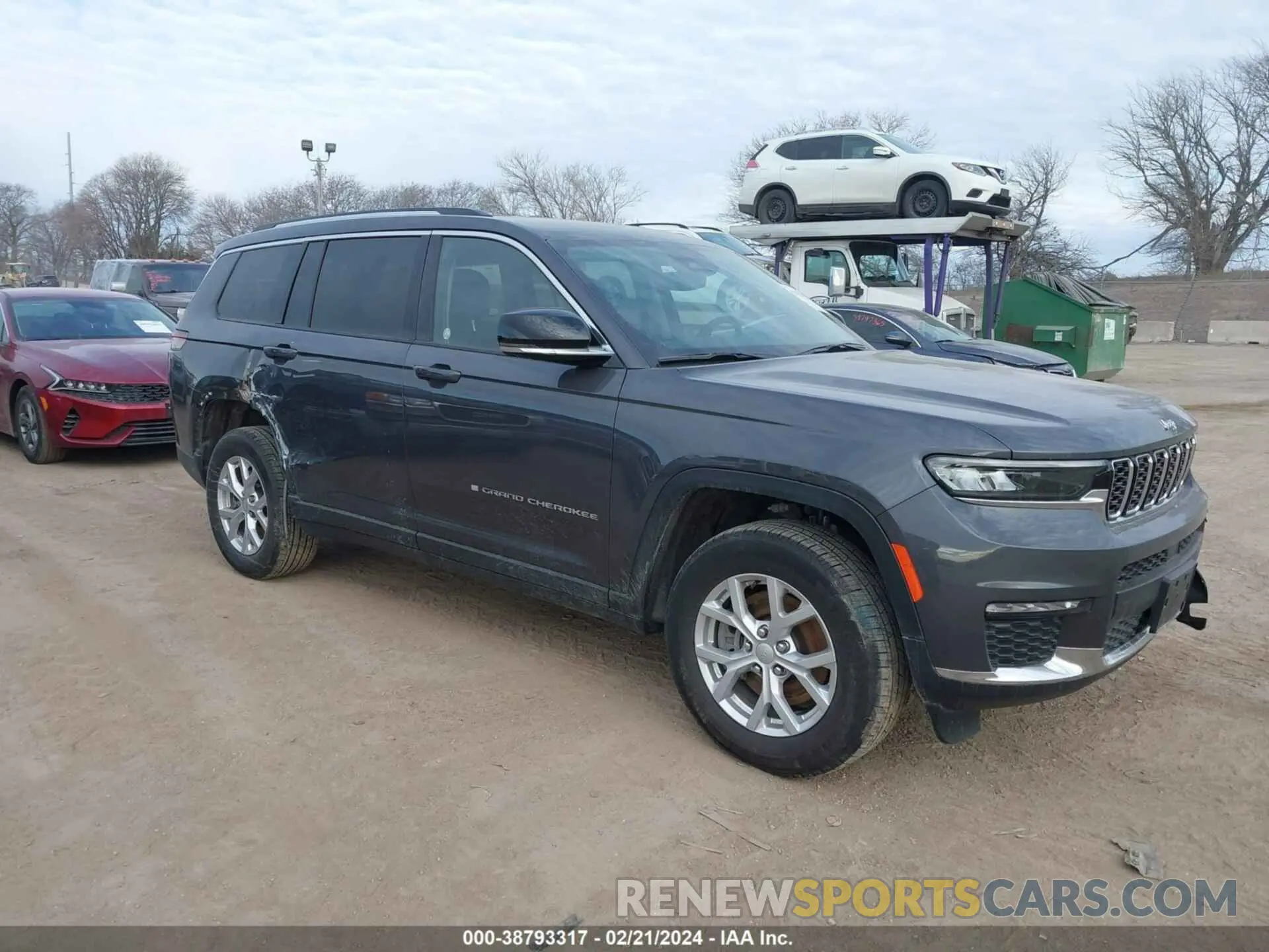 1 Фотография поврежденного автомобиля 1C4RJKBG2P8865705 JEEP GRAND CHEROKEE L 2023