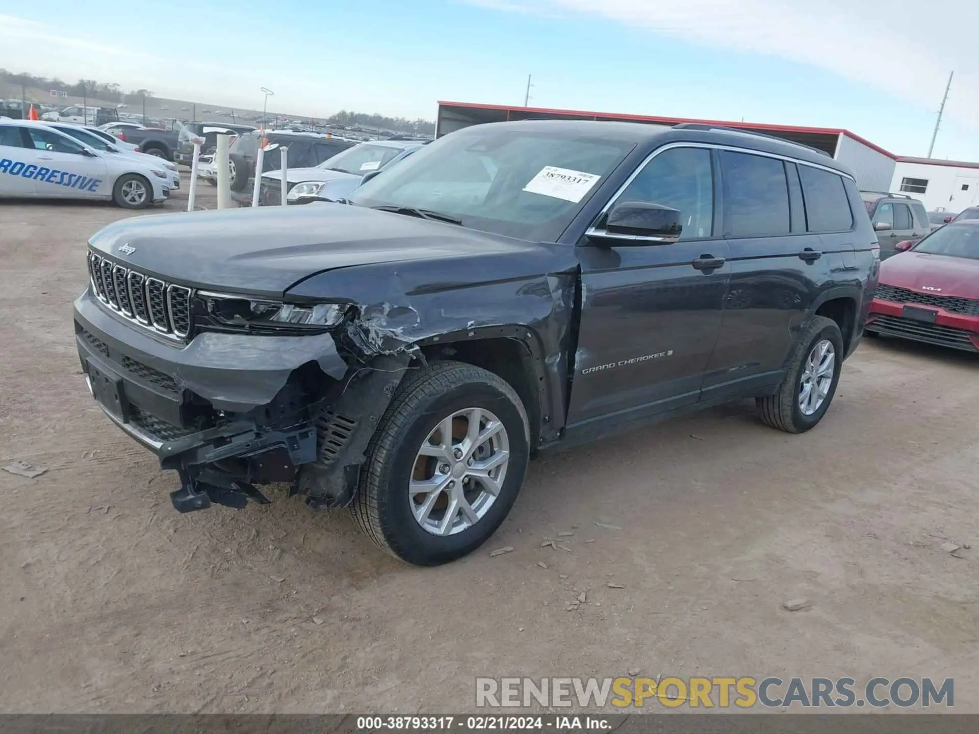 2 Фотография поврежденного автомобиля 1C4RJKBG2P8865705 JEEP GRAND CHEROKEE L 2023