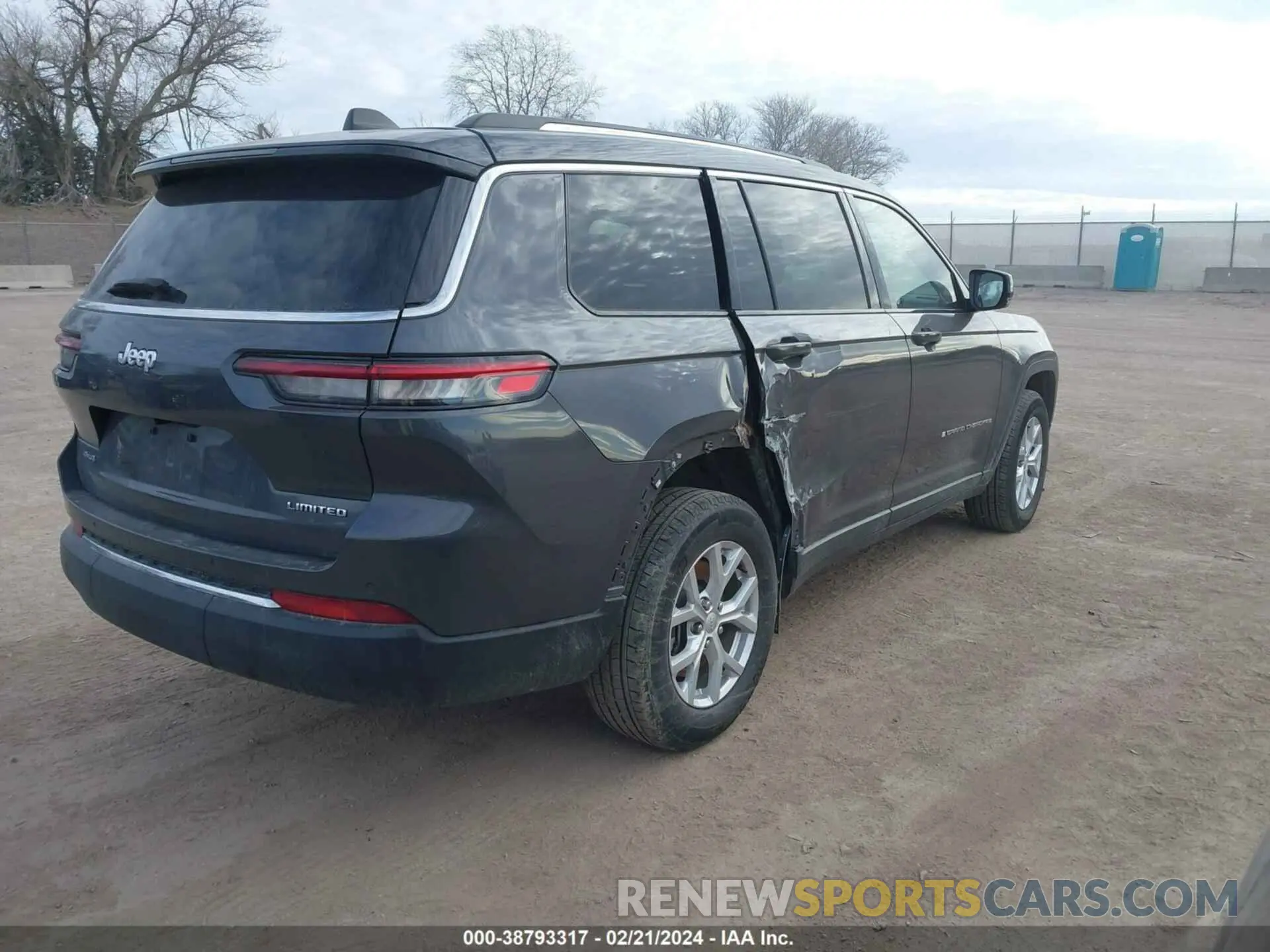 4 Фотография поврежденного автомобиля 1C4RJKBG2P8865705 JEEP GRAND CHEROKEE L 2023