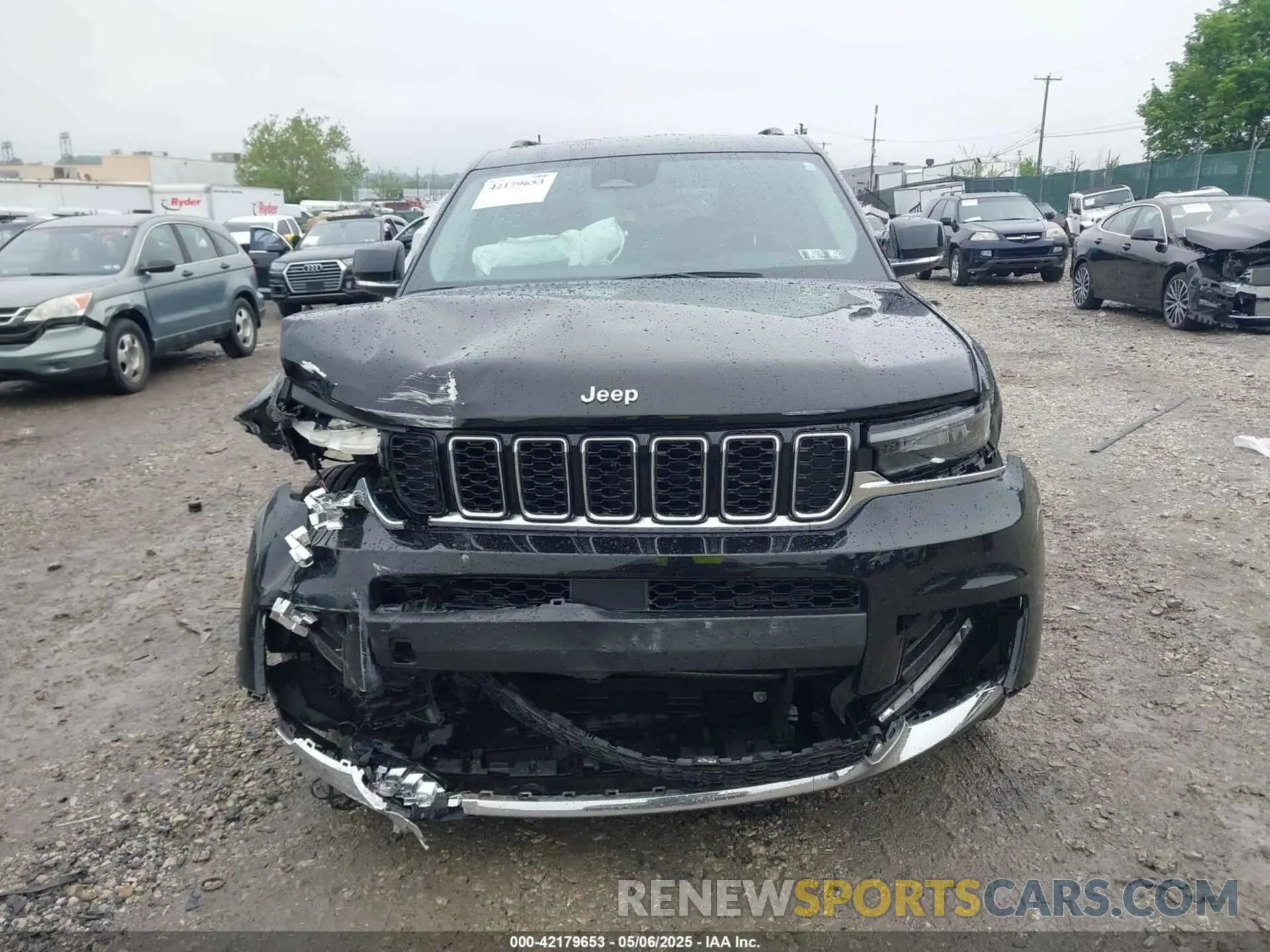 11 Photograph of a damaged car 1C4RJKBGXP8795290 JEEP GRAND CHEROKEE L 2023