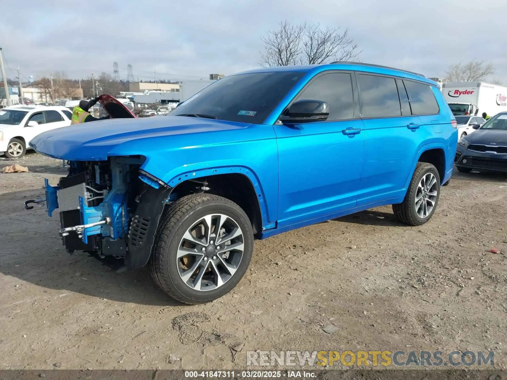 2 Фотография поврежденного автомобиля 1C4RJKDG0P8731272 JEEP GRAND CHEROKEE L 2023