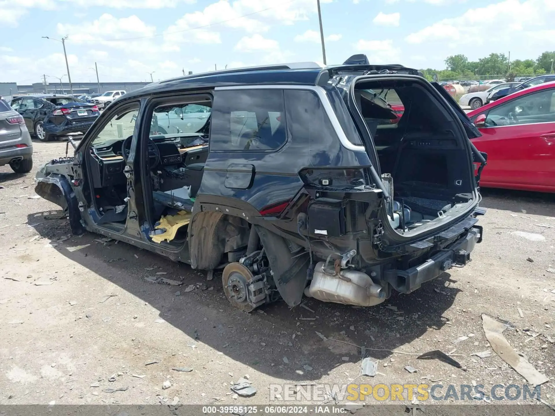 3 Photograph of a damaged car 1C4RJKET8P8108400 JEEP GRAND CHEROKEE L 2023