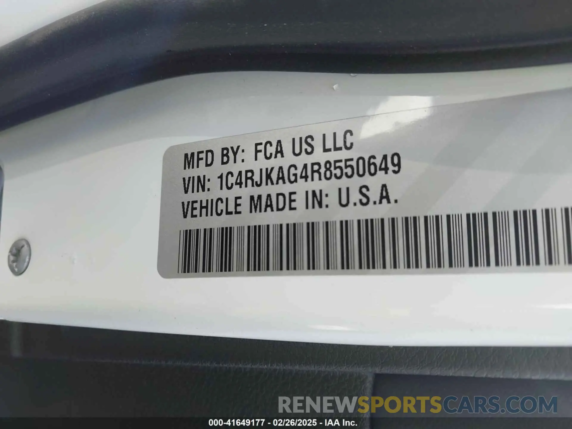 9 Photograph of a damaged car 1C4RJKAG4R8550649 JEEP GRAND CHEROKEE L 2024