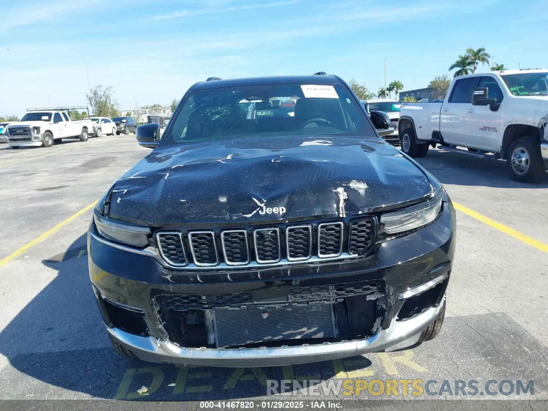 12 Photograph of a damaged car 1C4RJKBGXR8529965 JEEP GRAND CHEROKEE L 2024