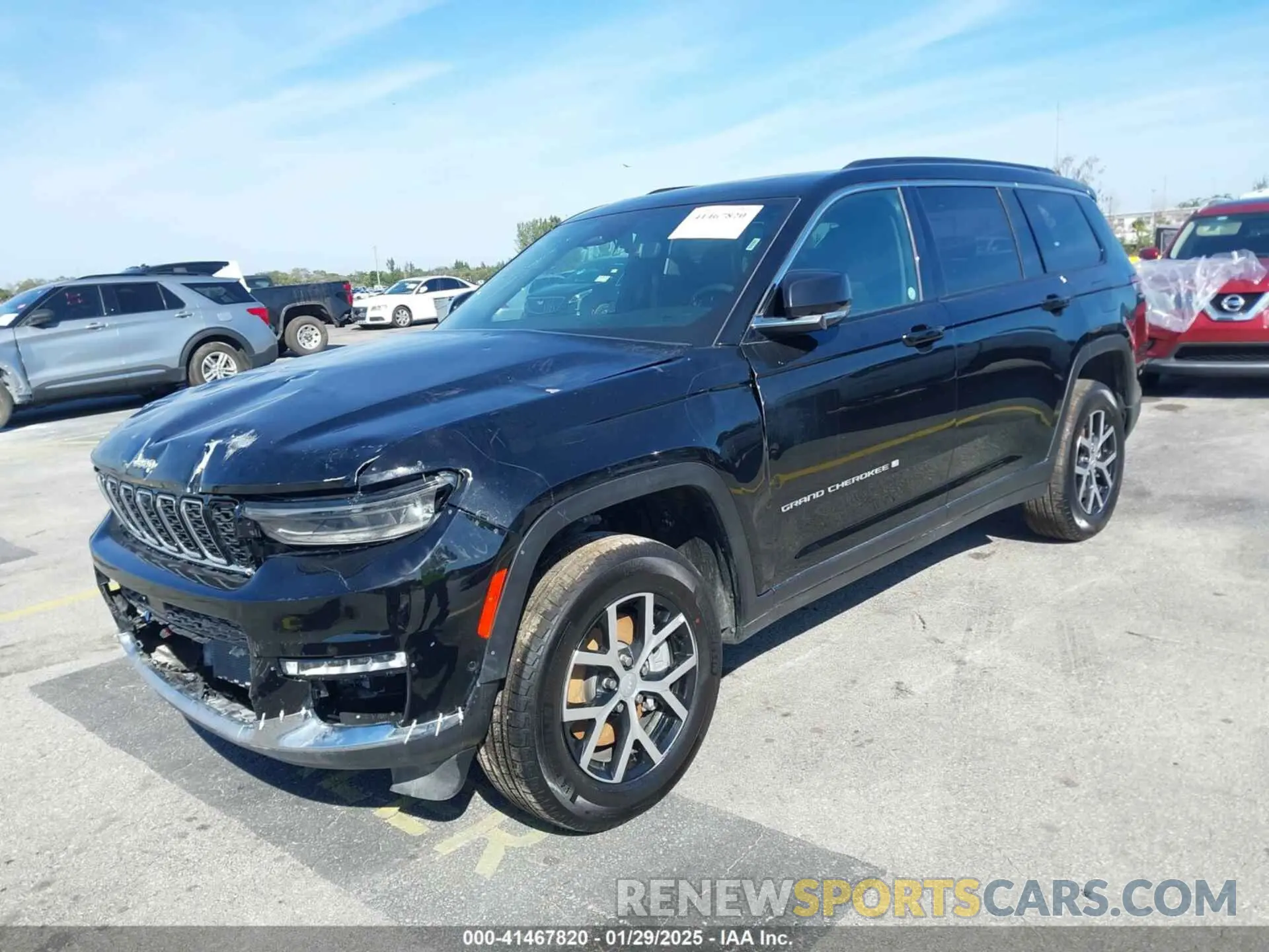 2 Photograph of a damaged car 1C4RJKBGXR8529965 JEEP GRAND CHEROKEE L 2024