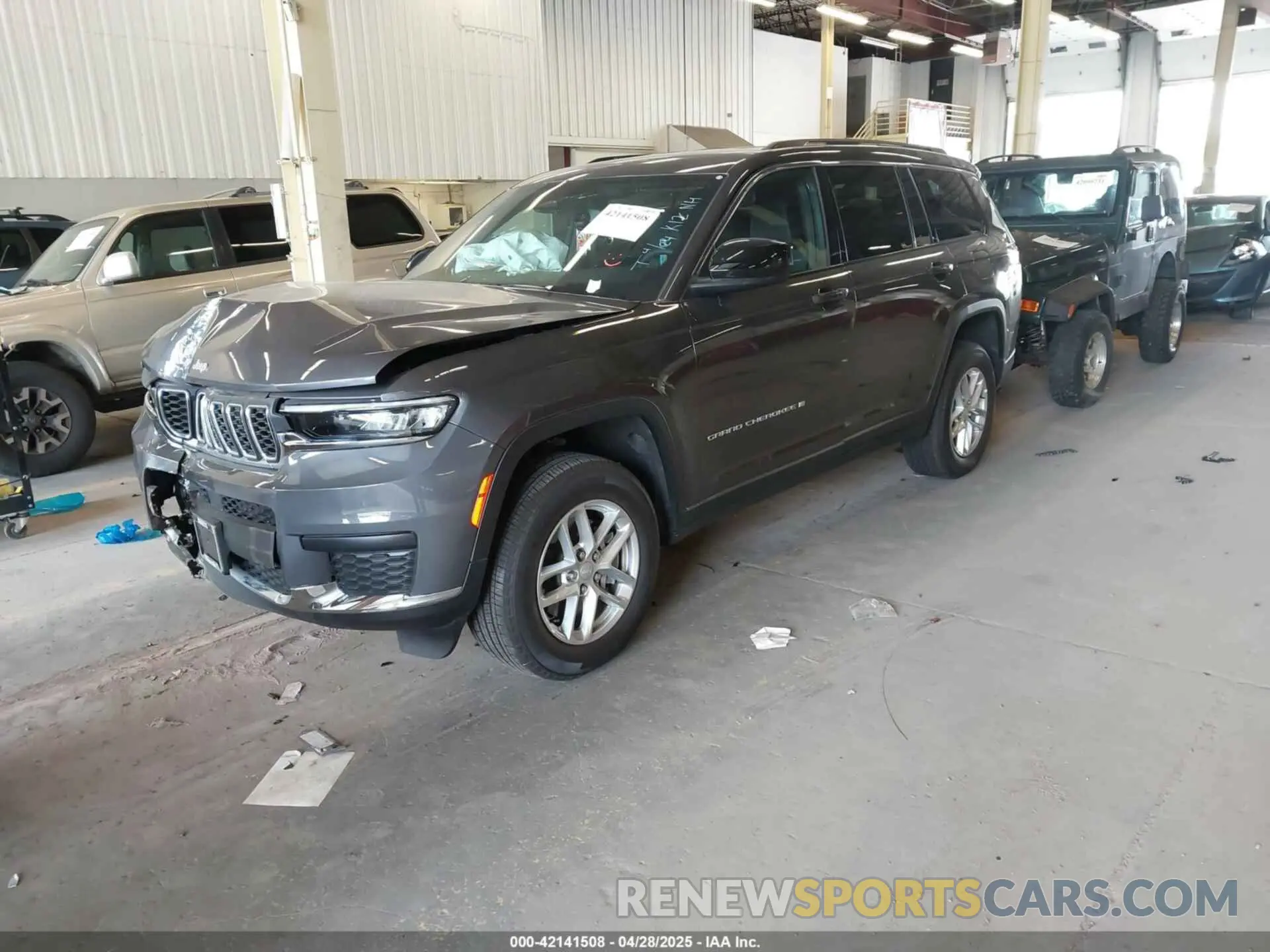 2 Photograph of a damaged car 1C4RJKAG4S8631317 JEEP GRAND CHEROKEE L 2025