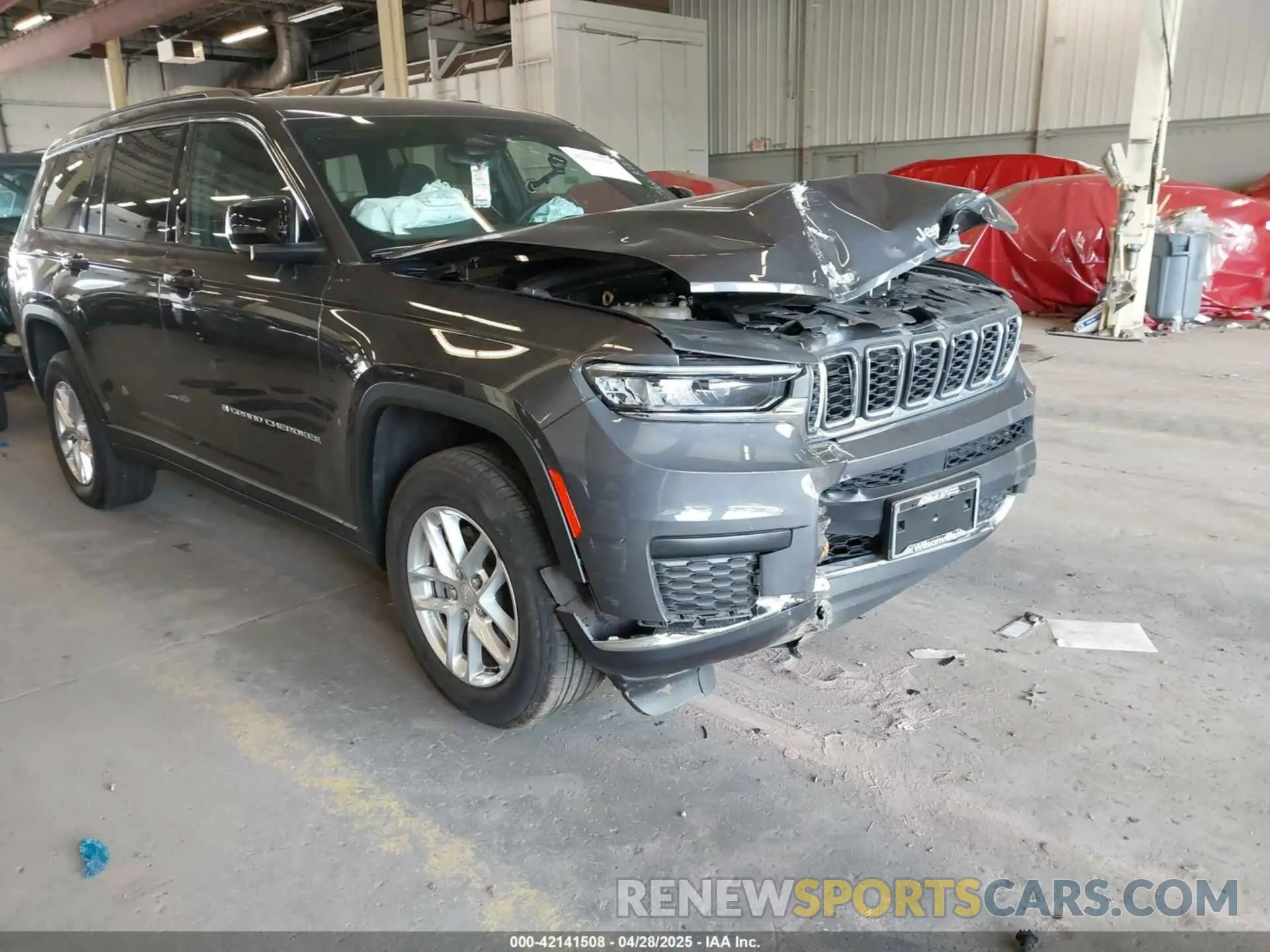 6 Photograph of a damaged car 1C4RJKAG4S8631317 JEEP GRAND CHEROKEE L 2025