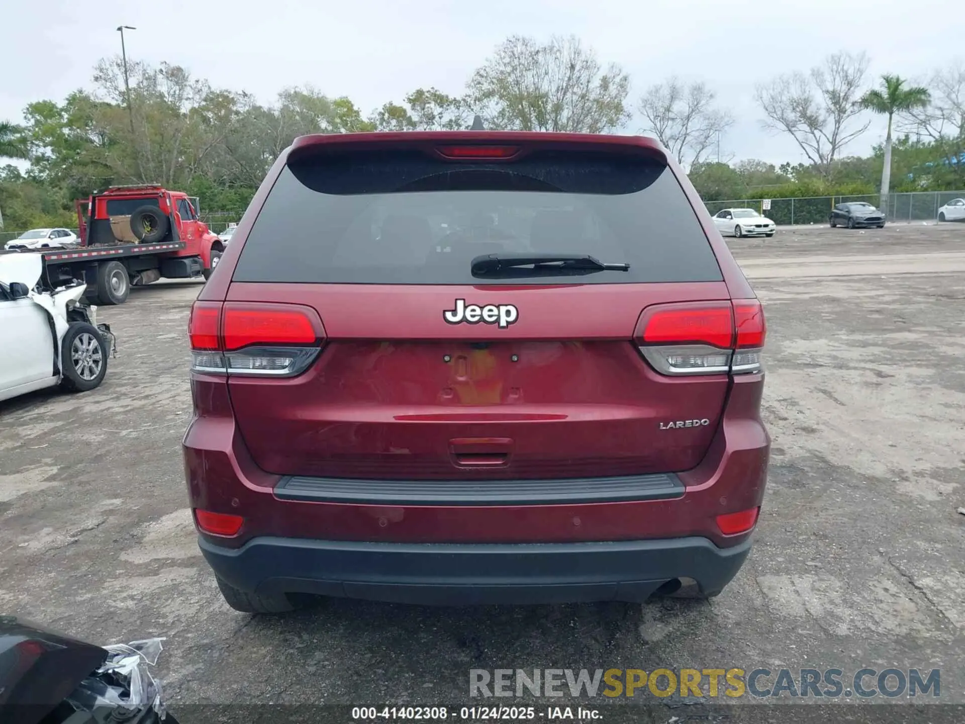 16 Фотография поврежденного автомобиля 1C4RJEAG0NC128094 JEEP GRAND CHEROKEE WK 2022