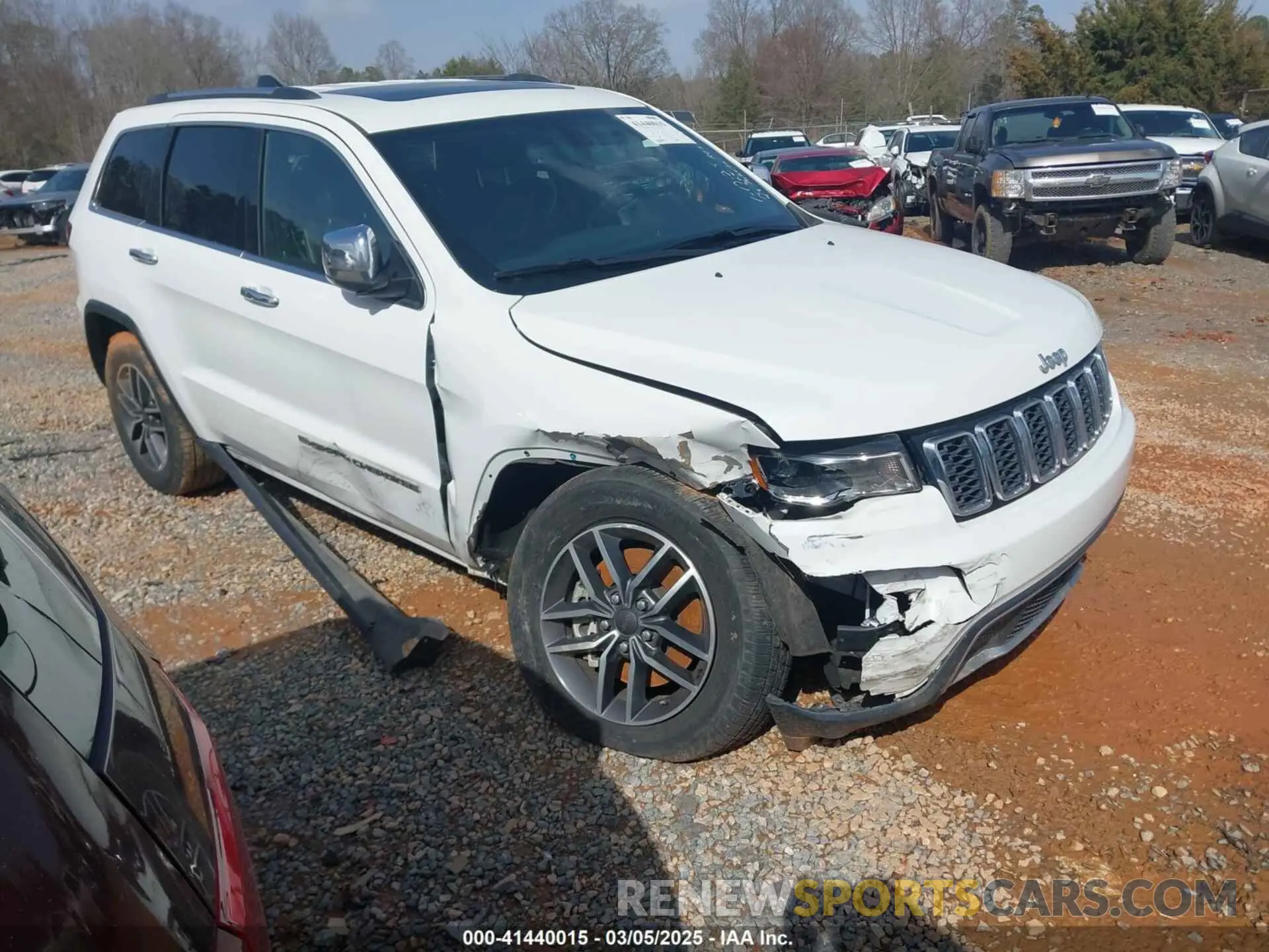 1 Фотография поврежденного автомобиля 1C4RJEBG4NC171643 JEEP GRAND CHEROKEE WK 2022