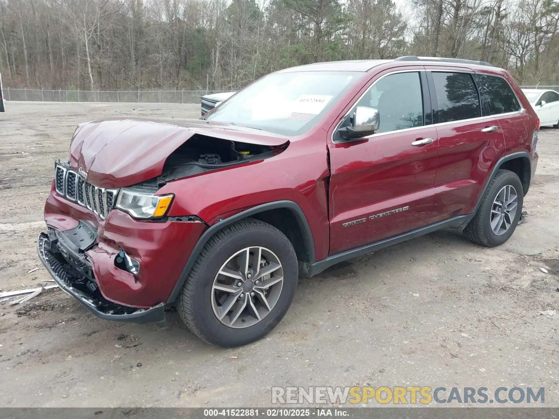 2 Photograph of a damaged car 1C4RJEBG6NC152690 JEEP GRAND CHEROKEE WK 2022