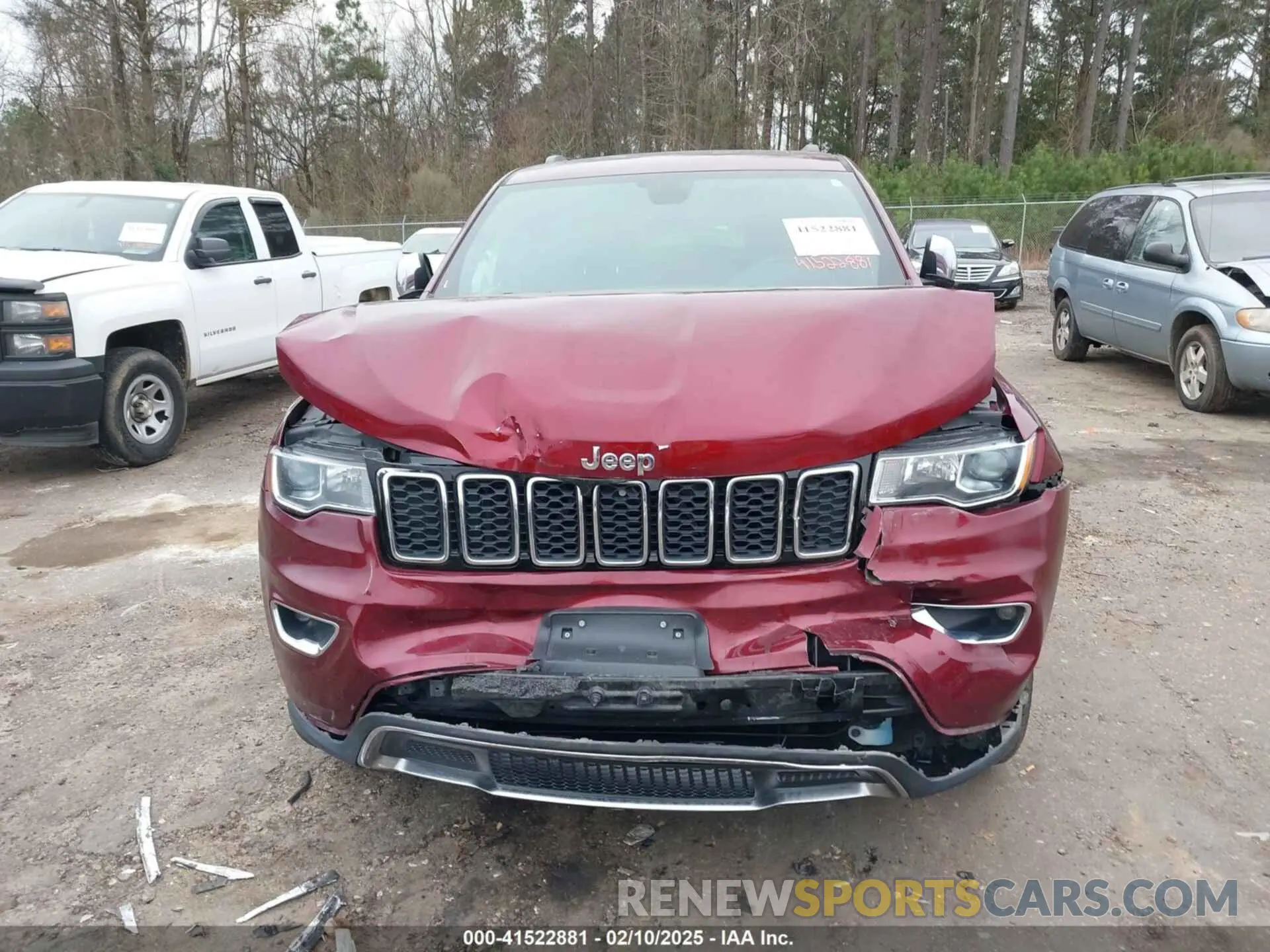 6 Photograph of a damaged car 1C4RJEBG6NC152690 JEEP GRAND CHEROKEE WK 2022