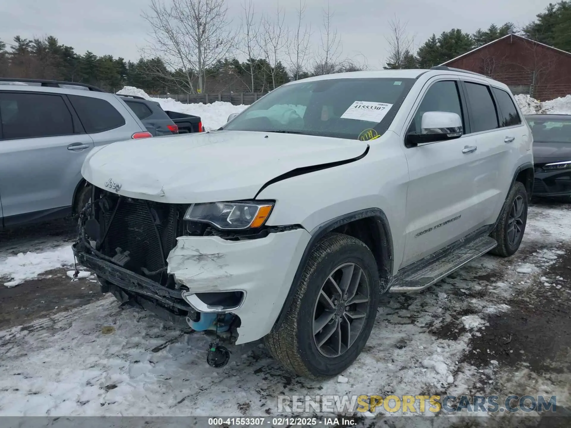 2 Photograph of a damaged car 1C4RJFBG0NC140816 JEEP GRAND CHEROKEE WK 2022