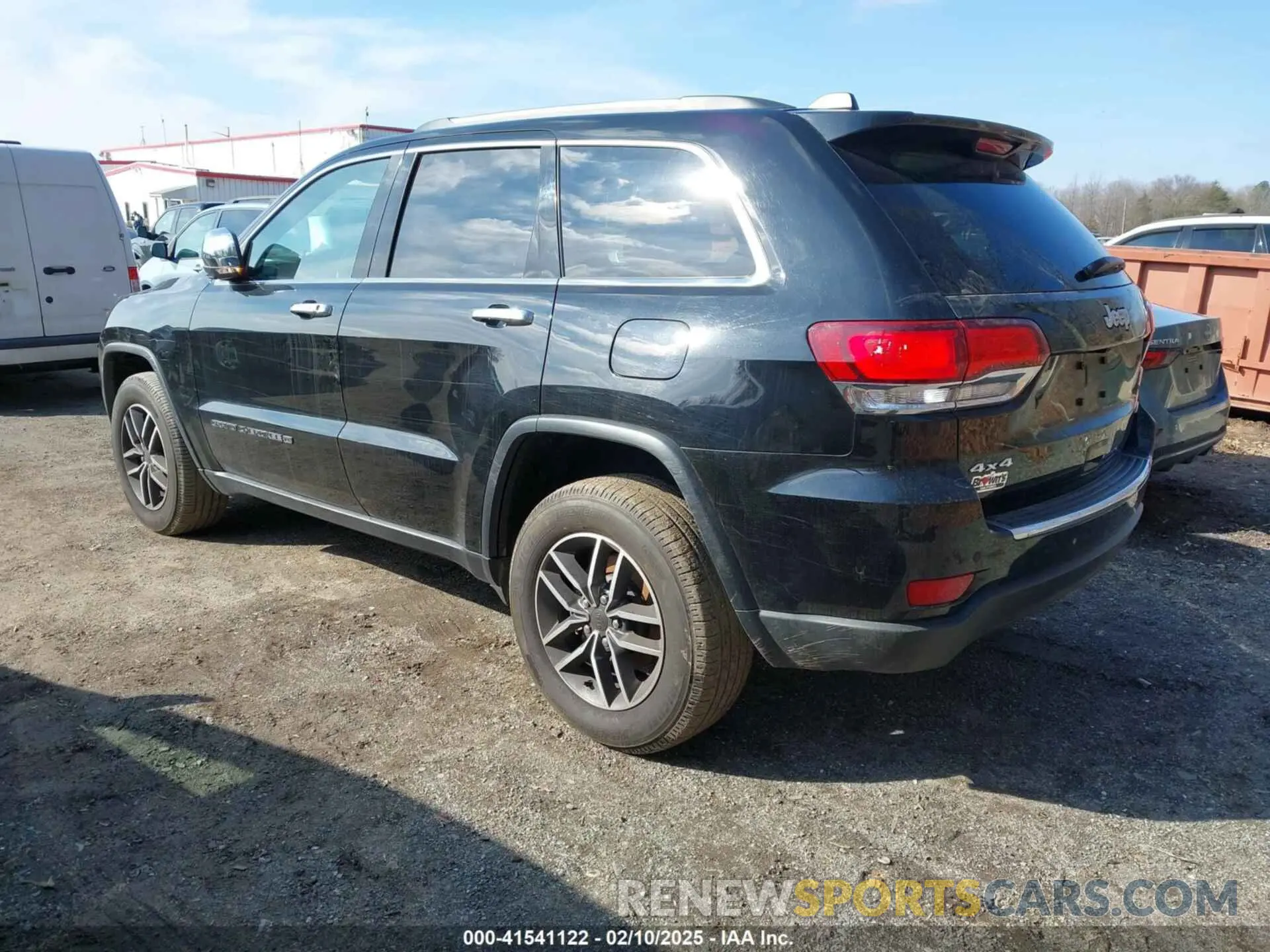 3 Фотография поврежденного автомобиля 1C4RJFBG4NC177240 JEEP GRAND CHEROKEE WK 2022