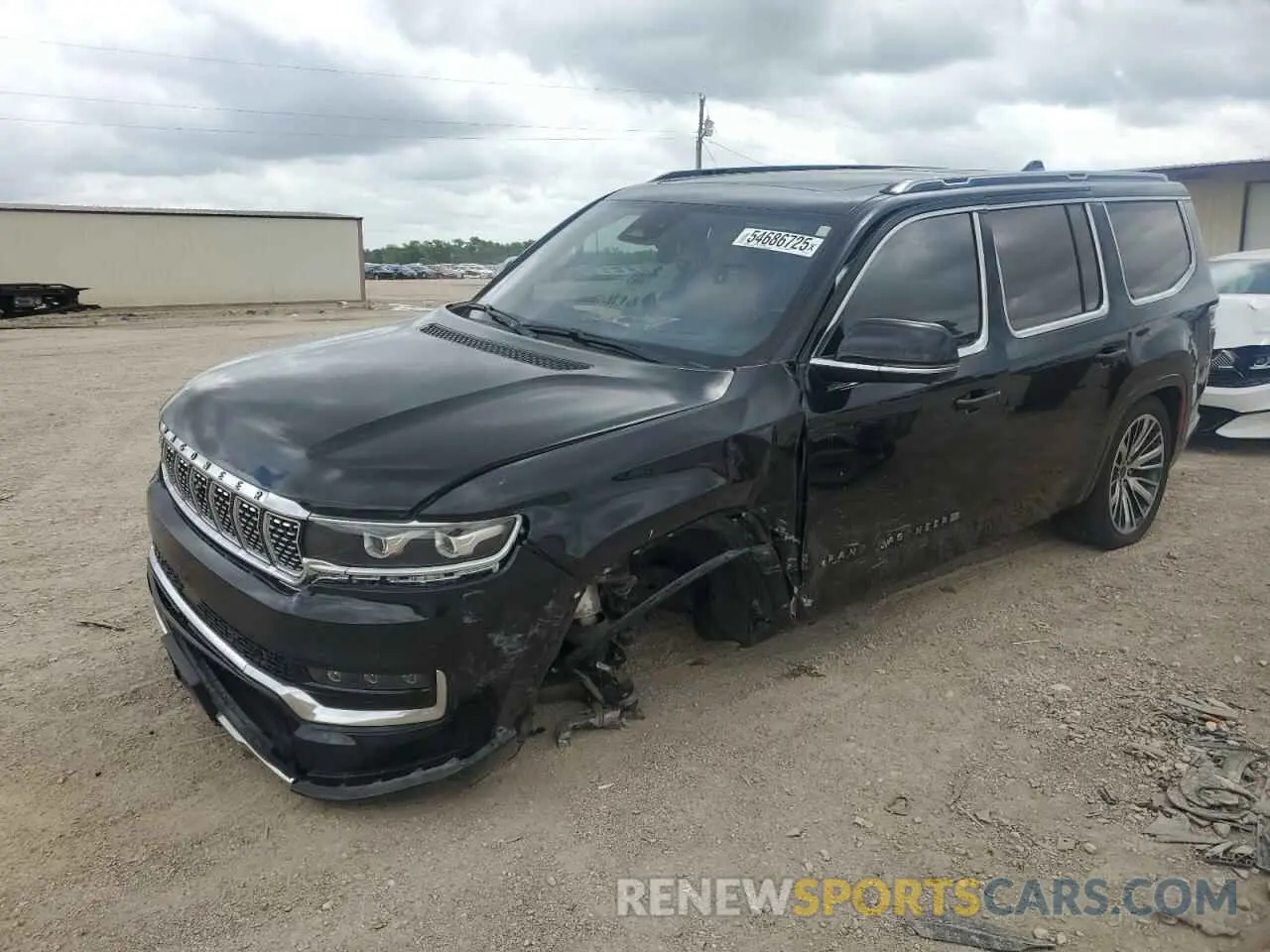1 Photograph of a damaged car 1C4SJVGJ3NS136104 JEEP GRAND WAGO 2022