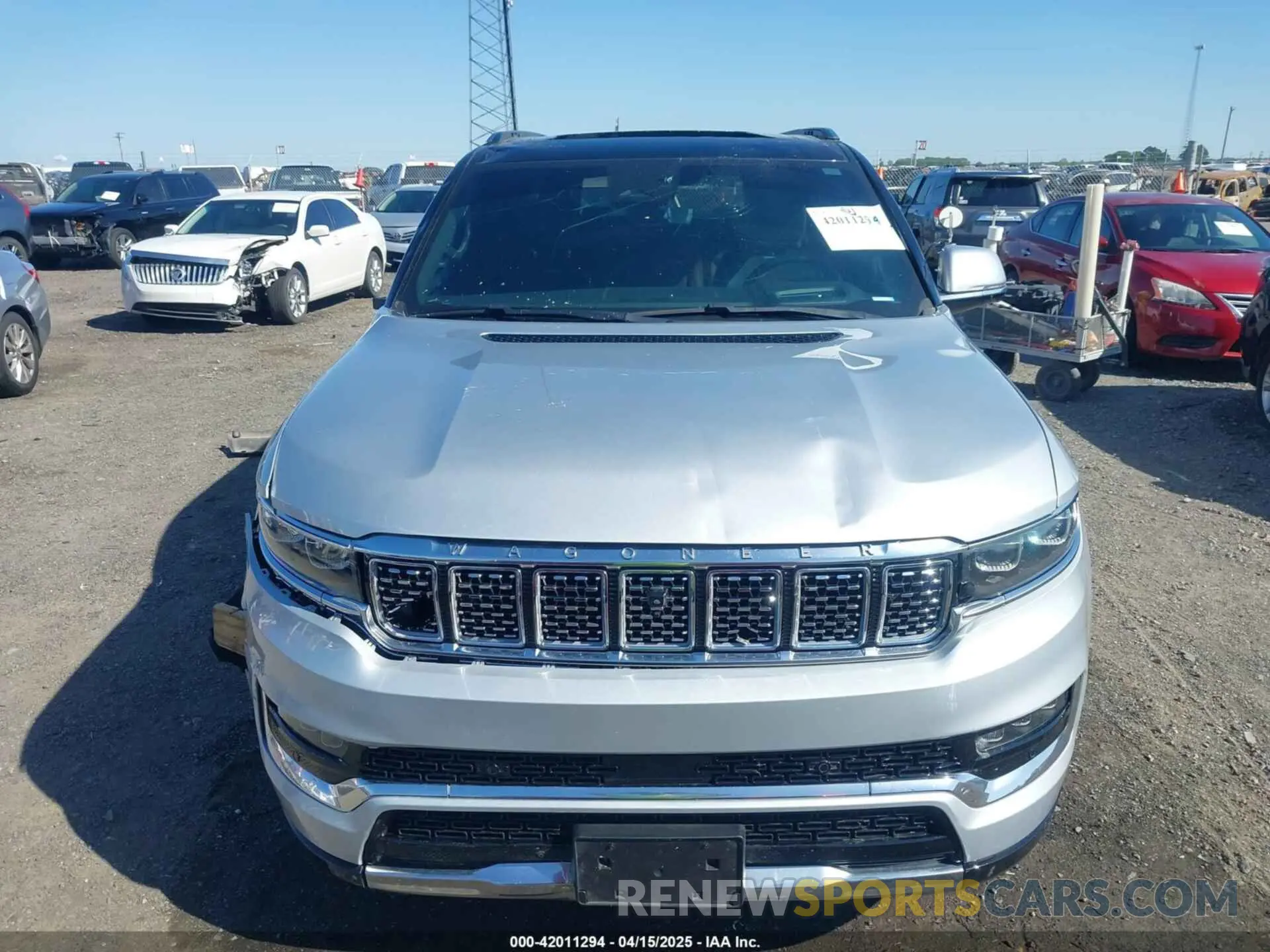 12 Photograph of a damaged car 1C4SJVFJXNS167187 JEEP GRAND WAGONEER 2022