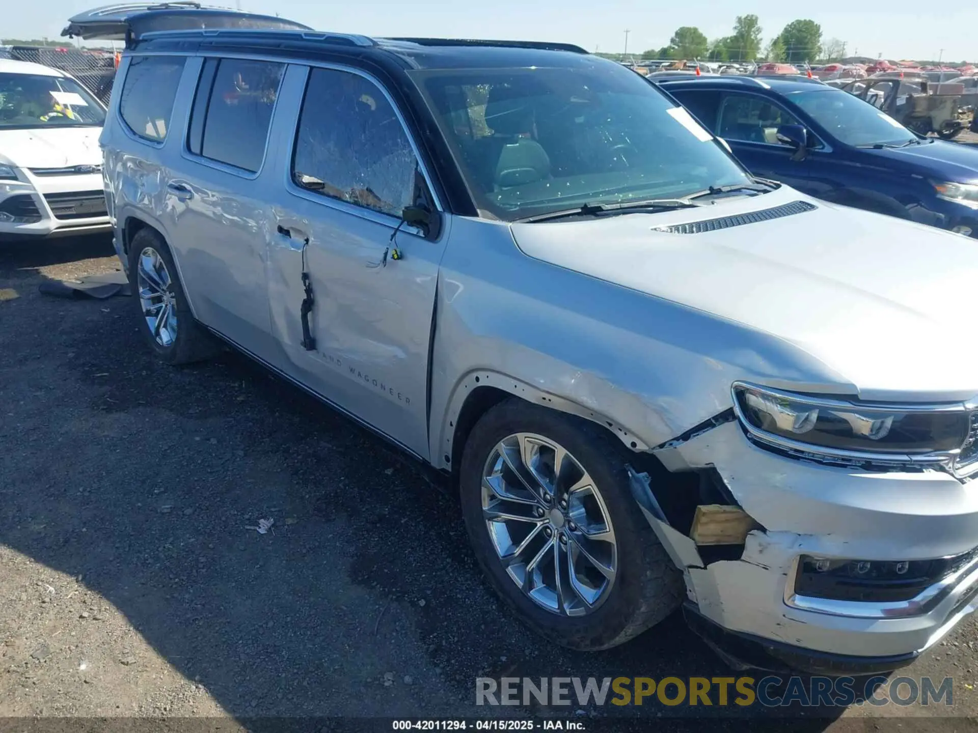 6 Photograph of a damaged car 1C4SJVFJXNS167187 JEEP GRAND WAGONEER 2022
