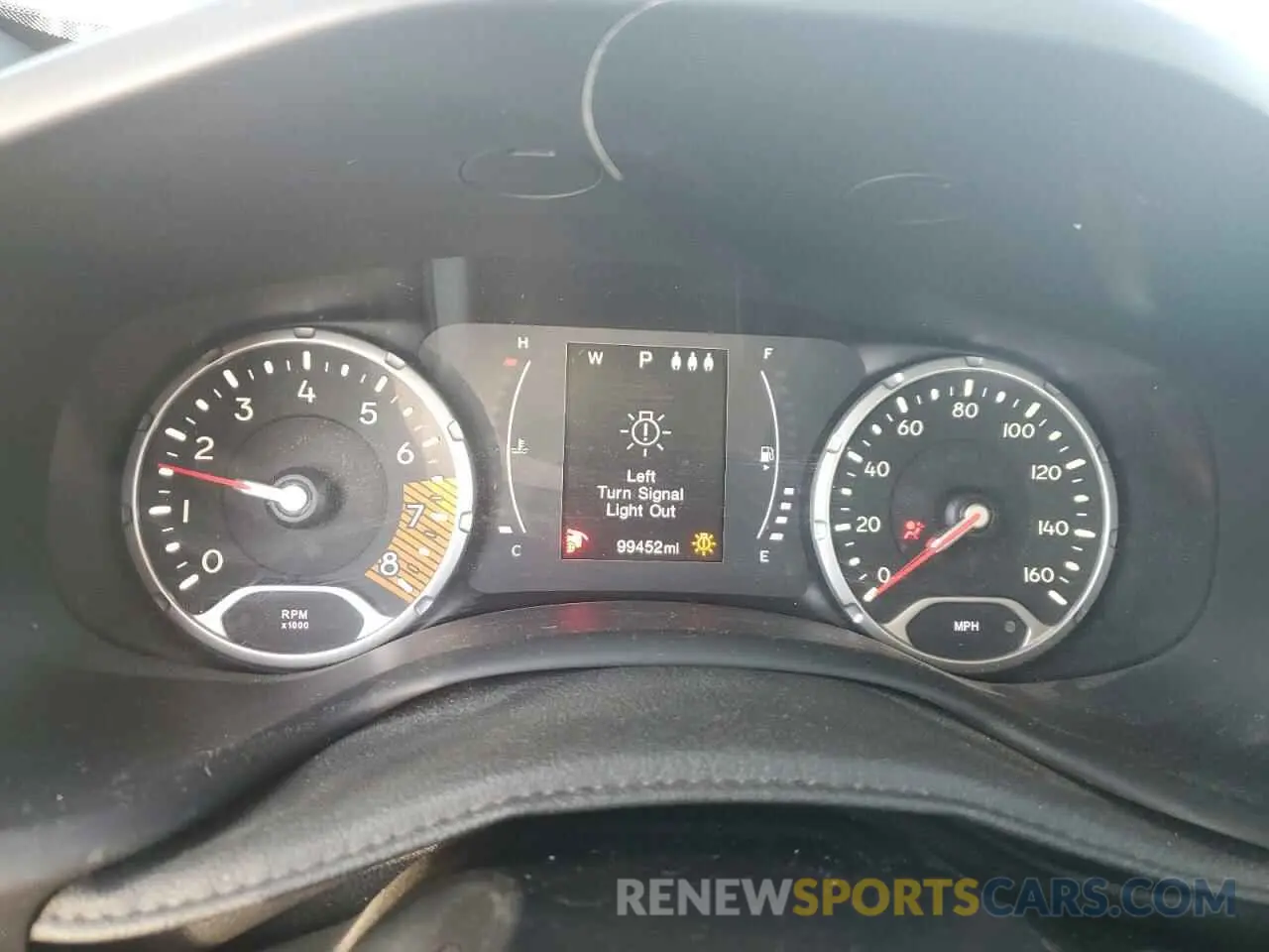 9 Photograph of a damaged car ZACNJAAB1KPK15342 JEEP RENEGADE 2019