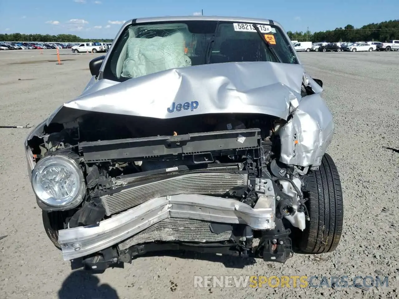 5 Photograph of a damaged car ZACNJAAB2KPK16435 JEEP RENEGADE 2019