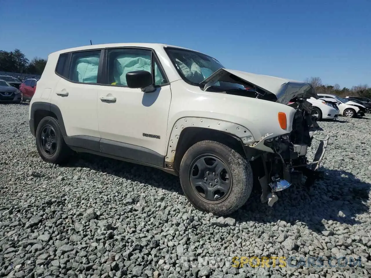 4 Фотография поврежденного автомобиля ZACNJAAB2KPK77963 JEEP RENEGADE 2019