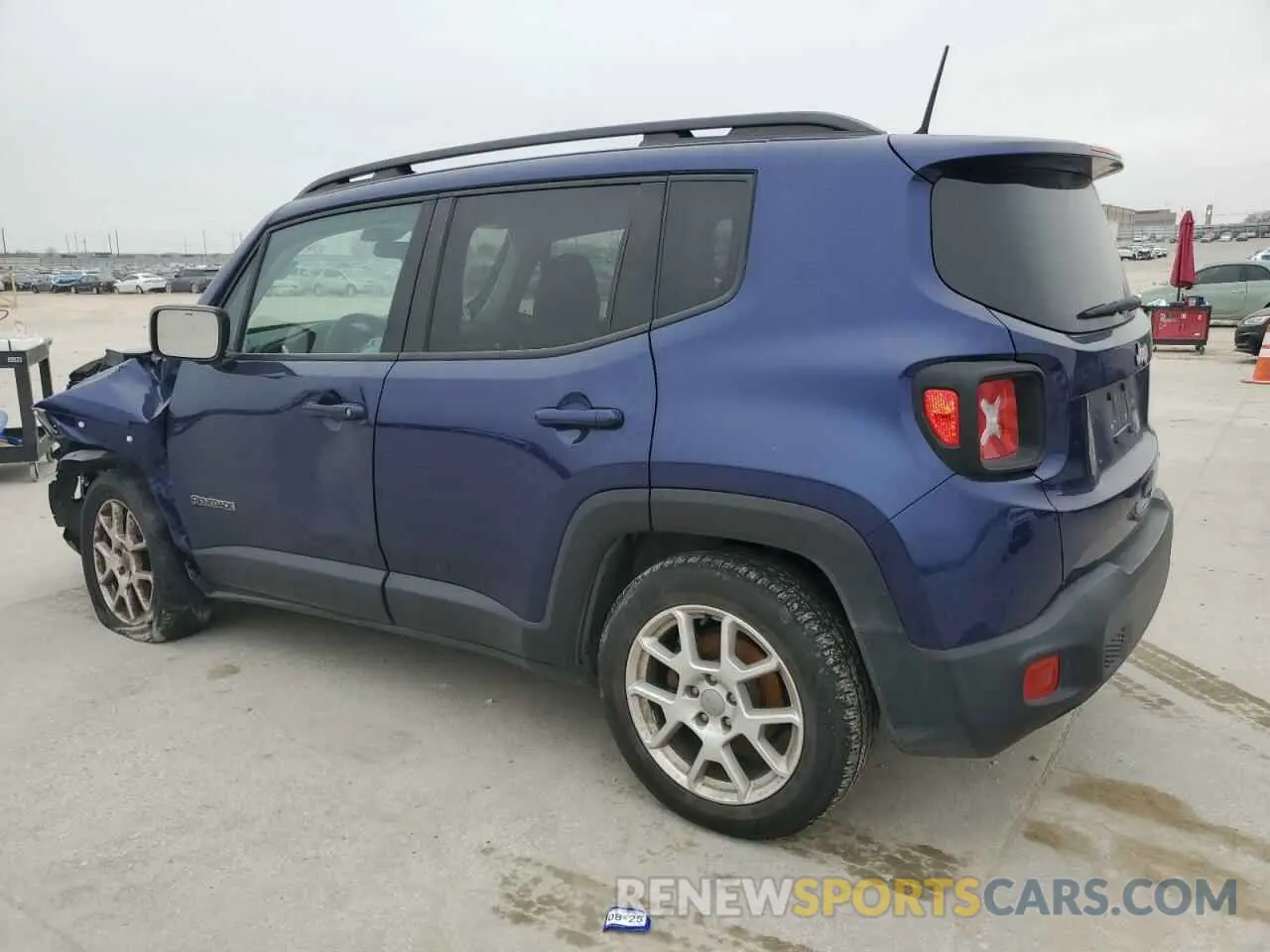 2 Photograph of a damaged car ZACNJAAB3KPK78488 JEEP RENEGADE 2019