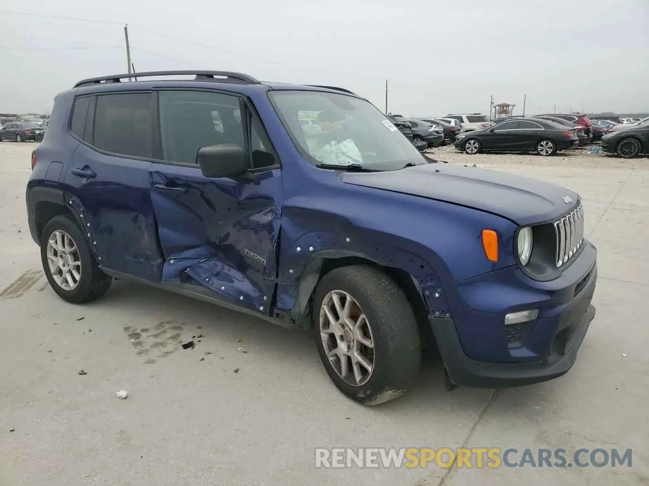 4 Photograph of a damaged car ZACNJAAB3KPK78488 JEEP RENEGADE 2019
