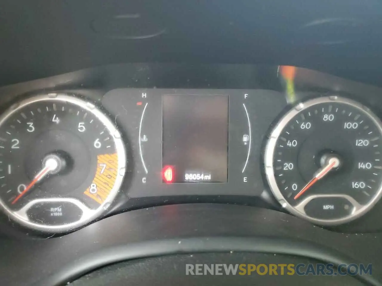 9 Photograph of a damaged car ZACNJAAB3KPK78488 JEEP RENEGADE 2019
