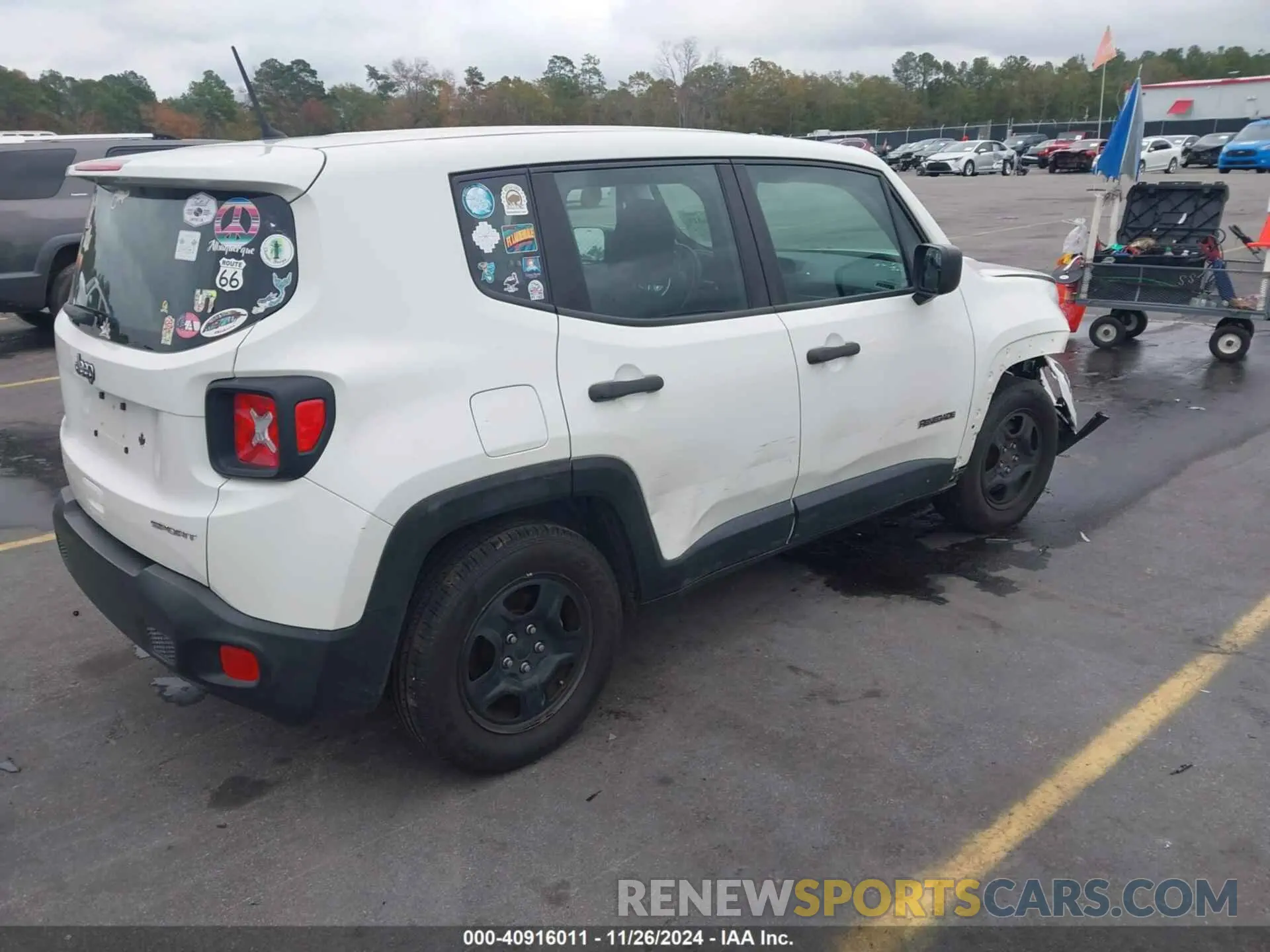 4 Фотография поврежденного автомобиля ZACNJAAB5KPK11861 JEEP RENEGADE 2019