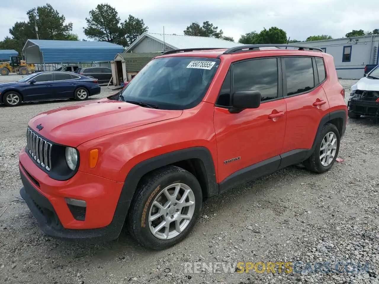 1 Фотография поврежденного автомобиля ZACNJAAB5KPK65970 JEEP RENEGADE 2019