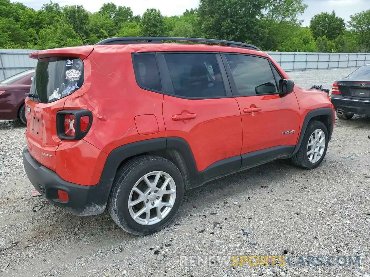 3 Фотография поврежденного автомобиля ZACNJAAB5KPK65970 JEEP RENEGADE 2019