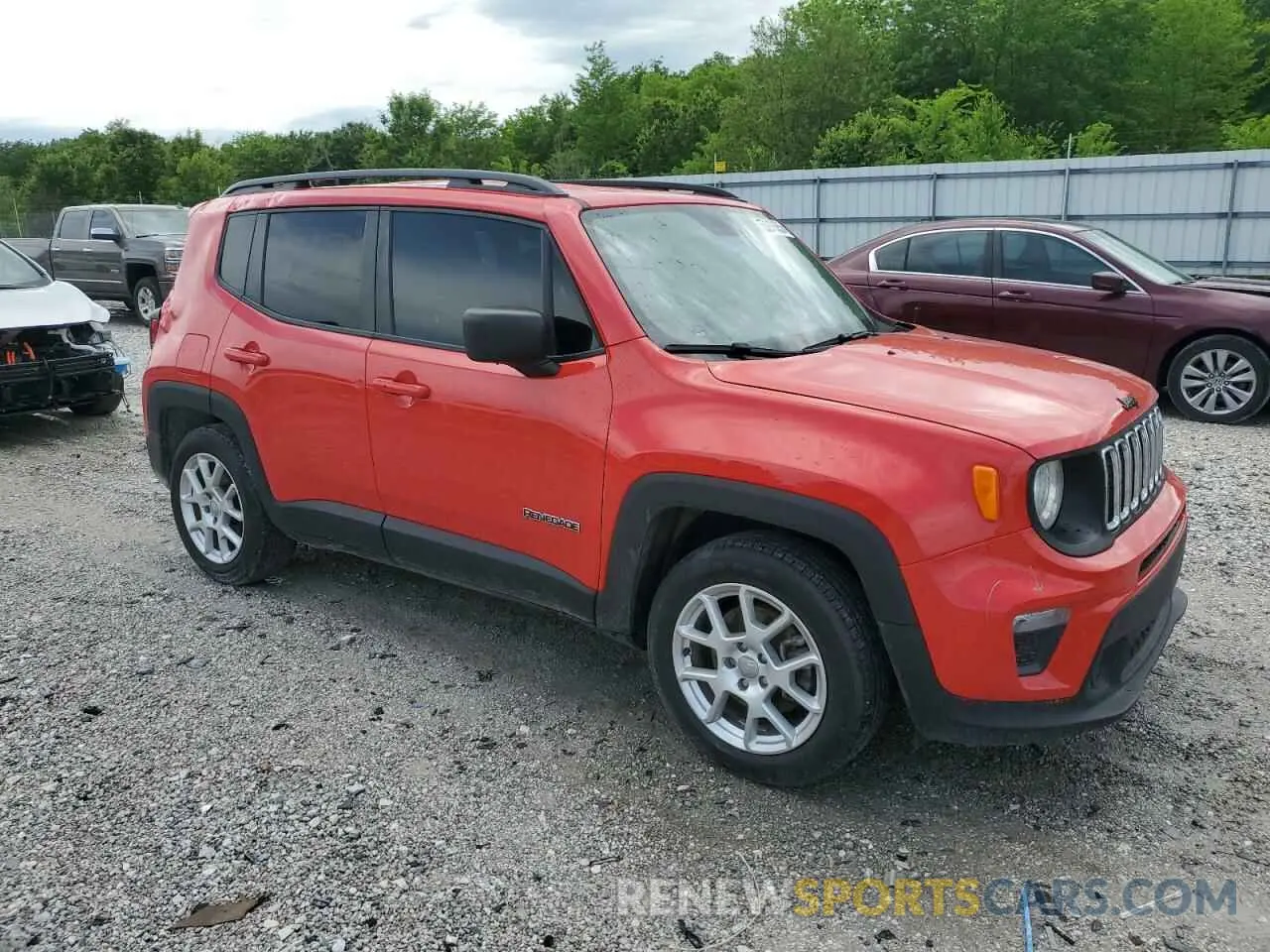 4 Фотография поврежденного автомобиля ZACNJAAB5KPK65970 JEEP RENEGADE 2019
