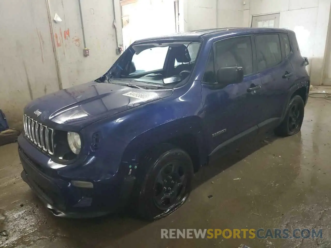 1 Photograph of a damaged car ZACNJAAB6KPK24229 JEEP RENEGADE 2019